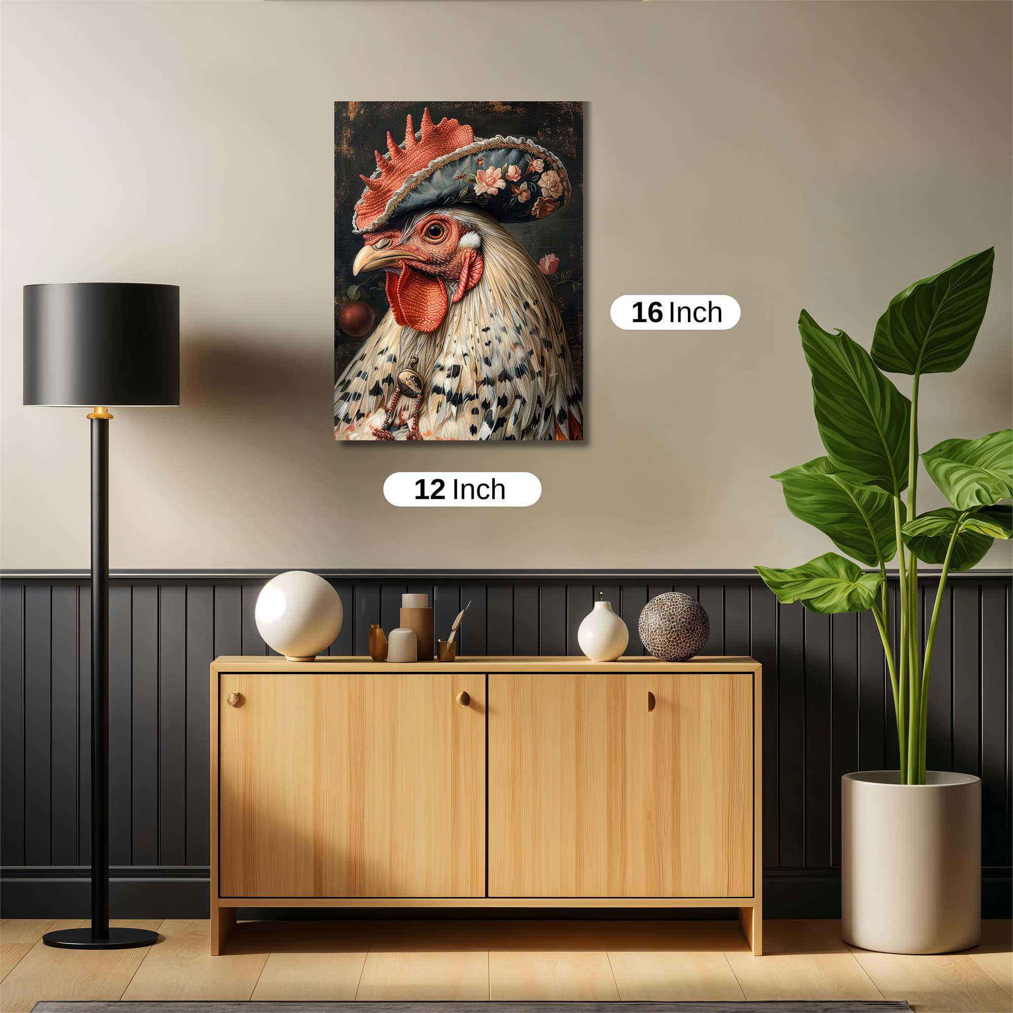 Regal Rooster Safe Wall Magnetic / M