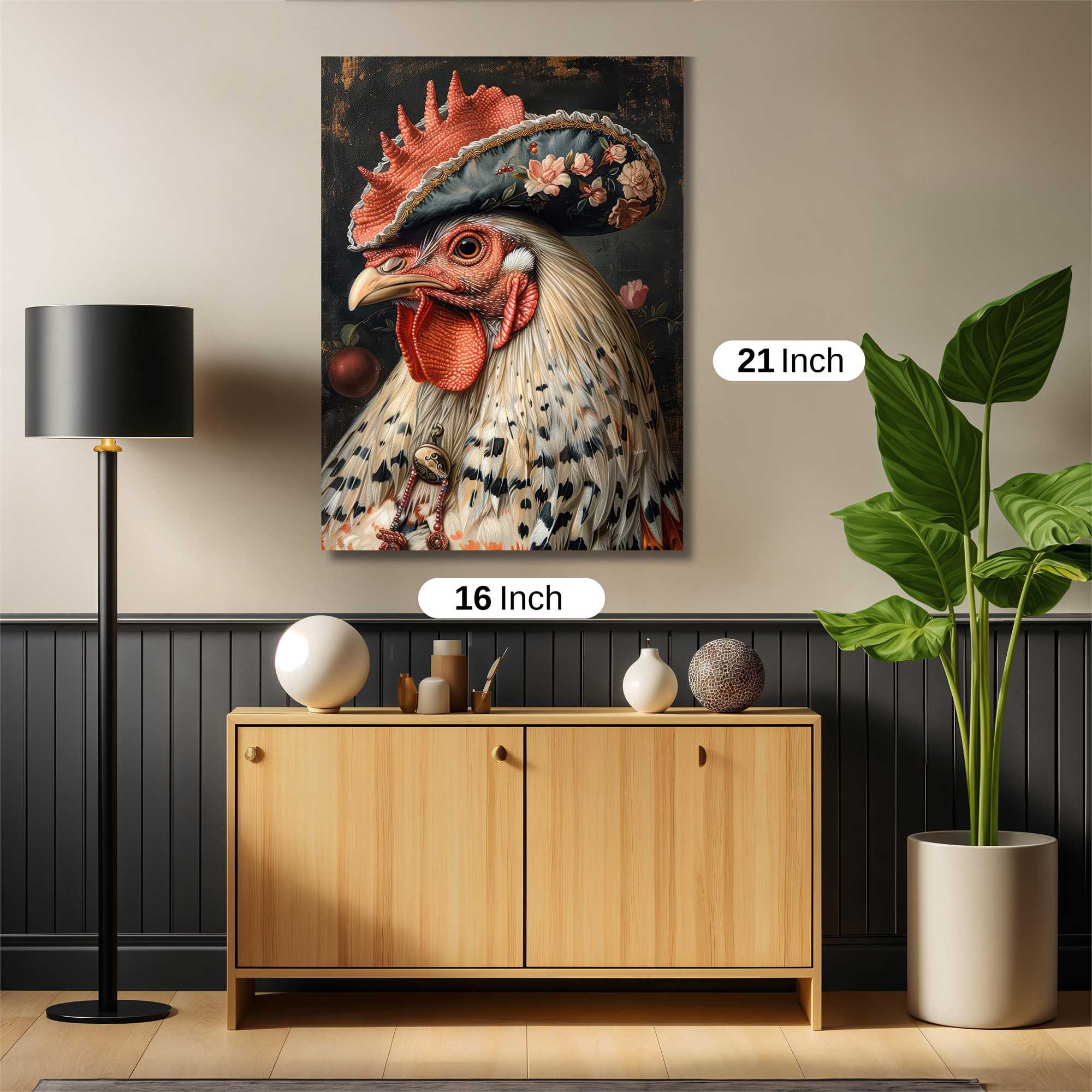 Regal Rooster Safe Wall Magnetic / M
