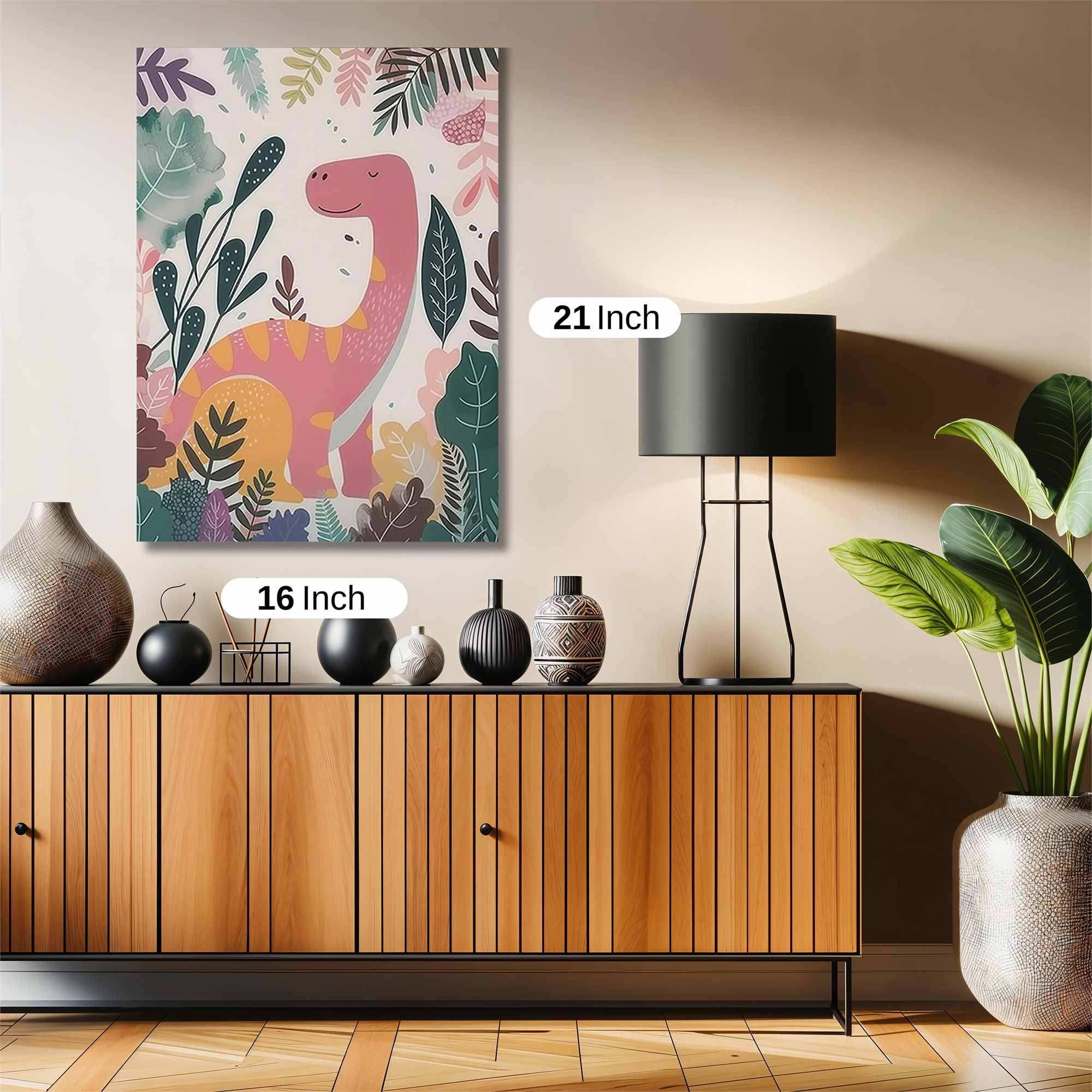 Dino Delight Safe Wall Magnetic / M