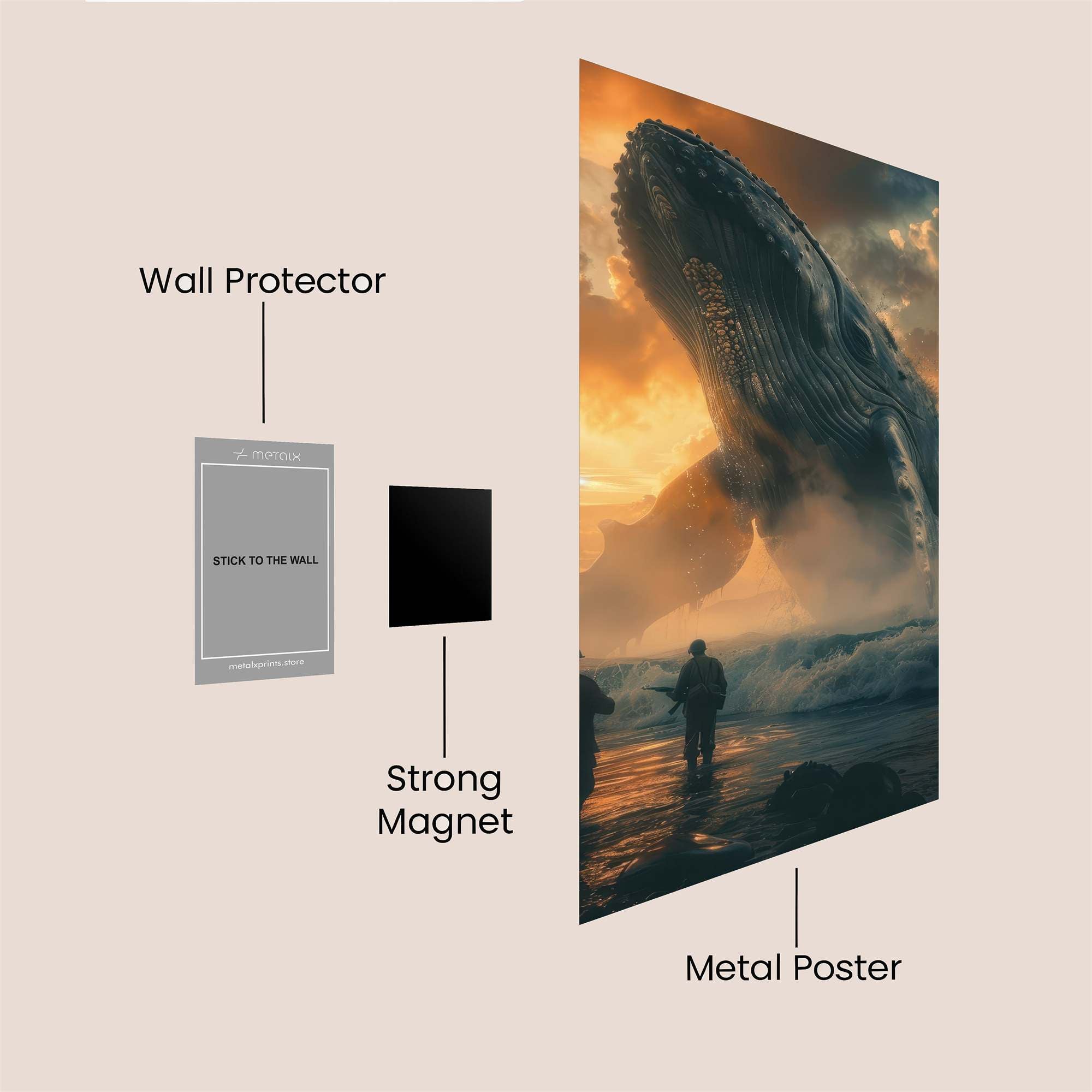 Leviathan Majesty Safe Wall Magnetic / M