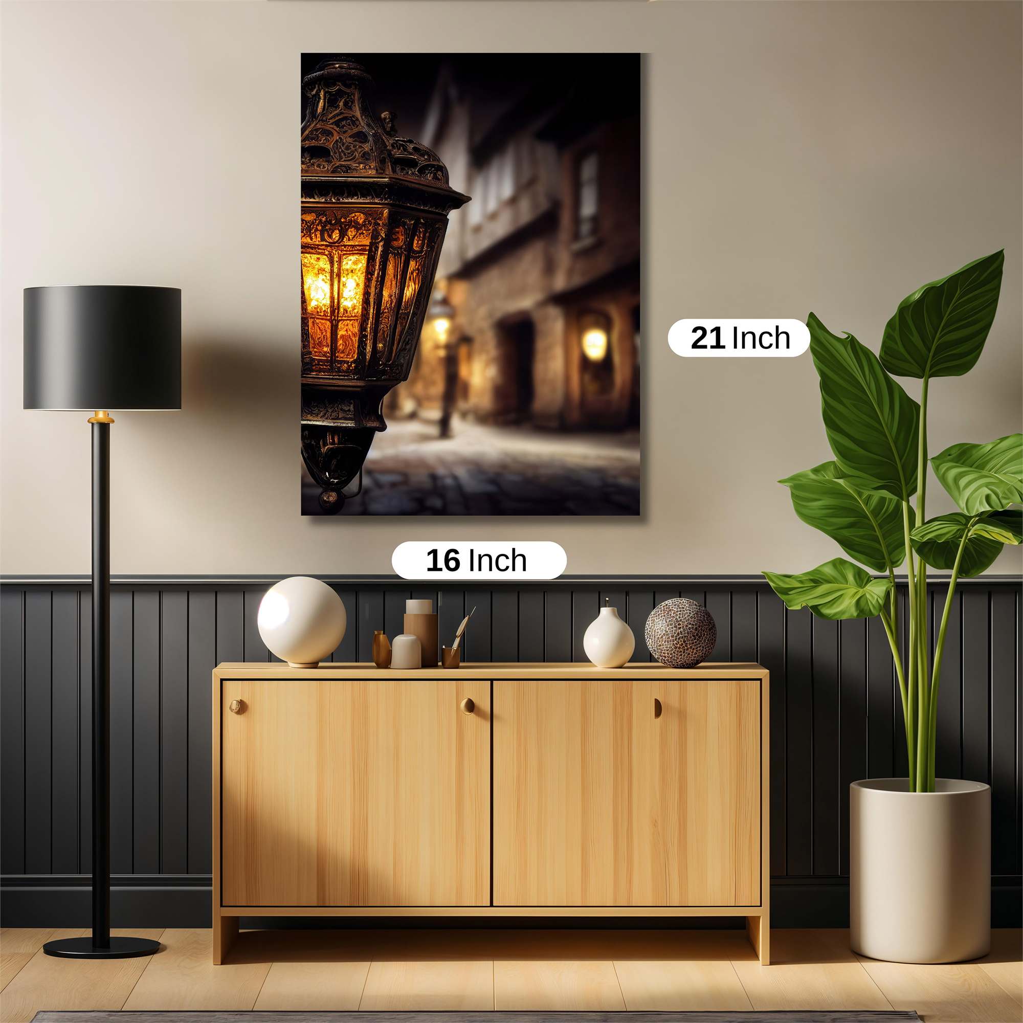 Lantern Whisper Safe Wall Magnetic / M