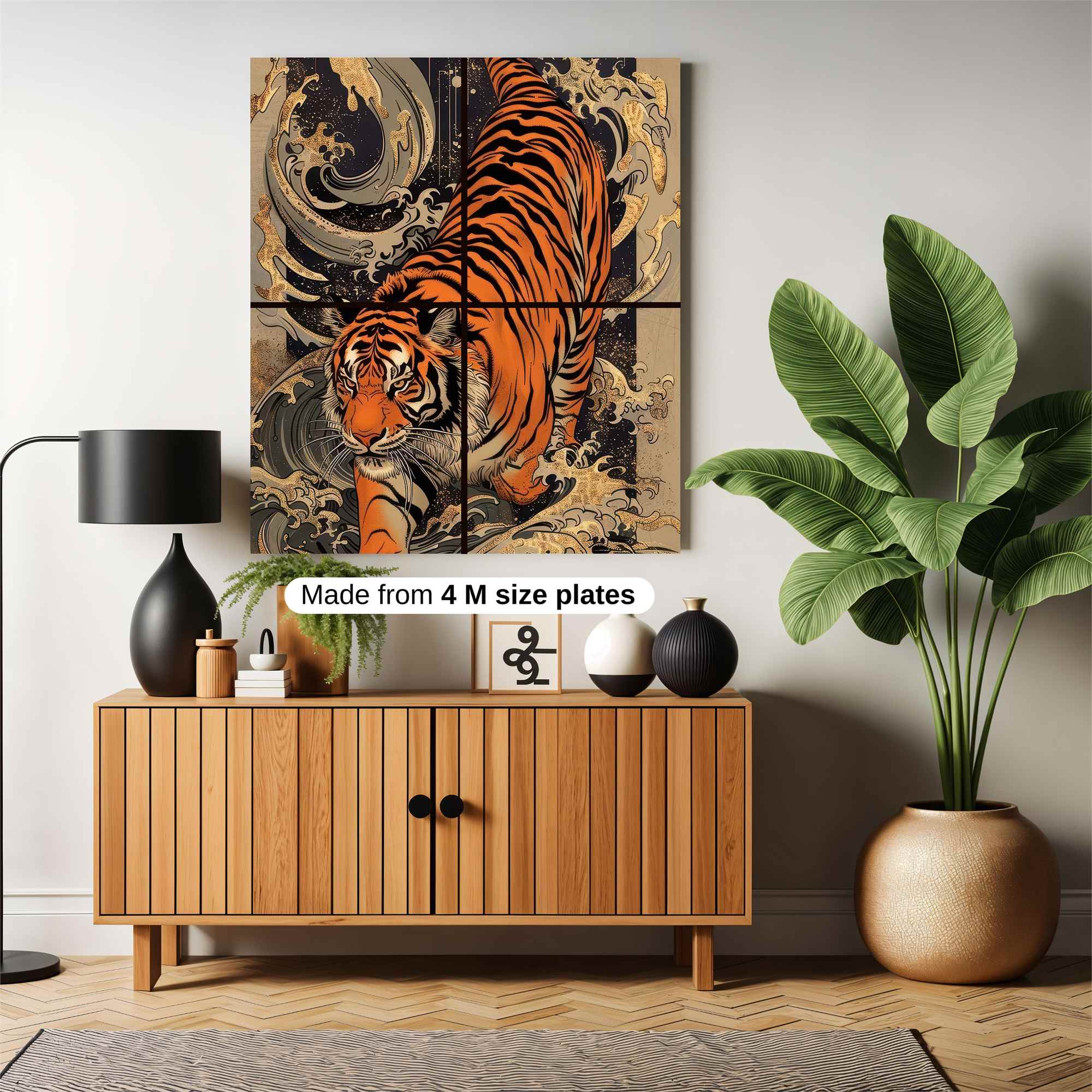 Tiger Surge Safe Wall Magnetic / M