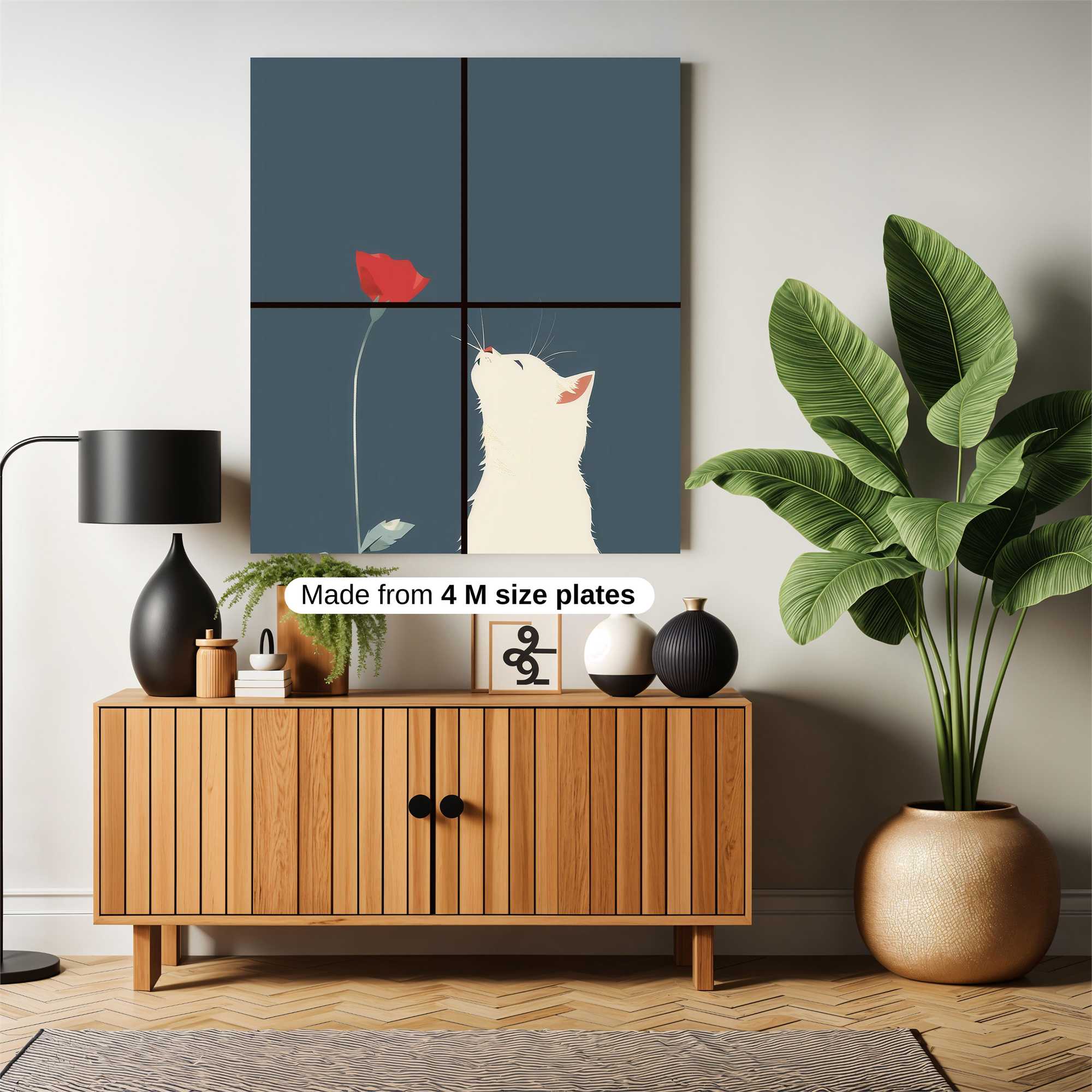 Cat Enchantment Safe Wall Magnetic / M