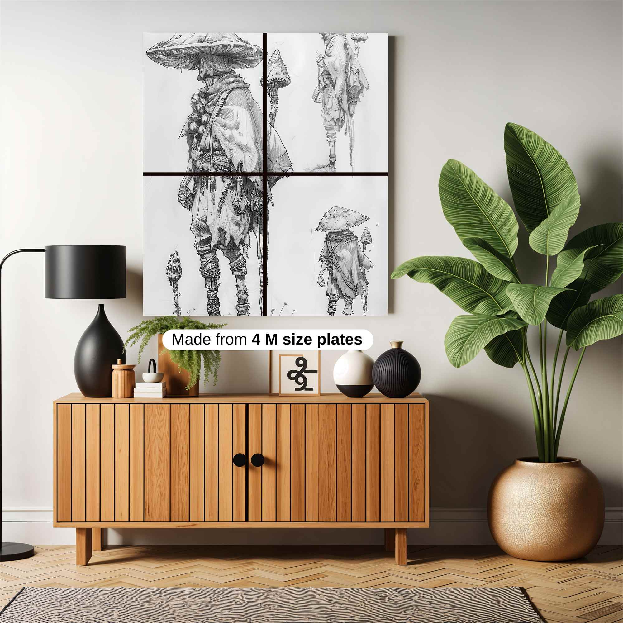 Mushroom Nomad Safe Wall Magnetic / M