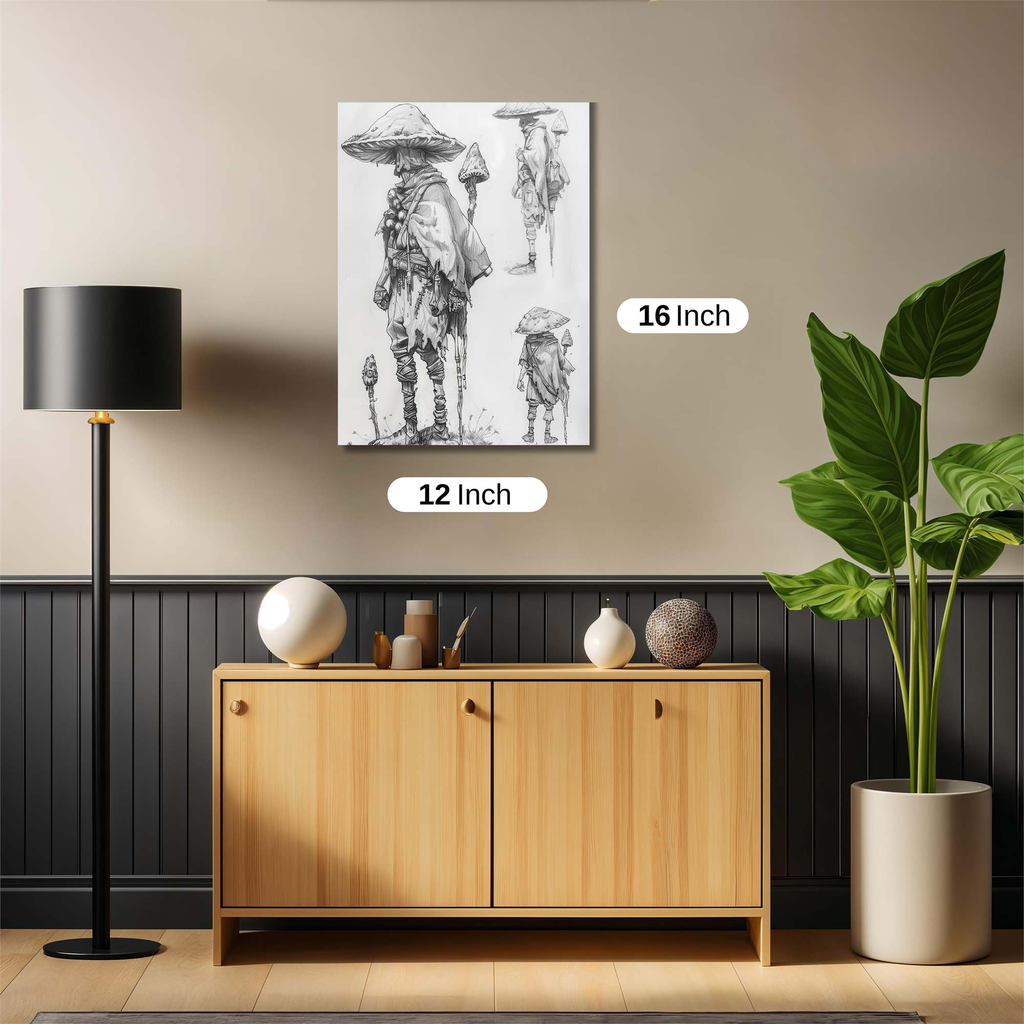 Mushroom Nomad Safe Wall Magnetic / M