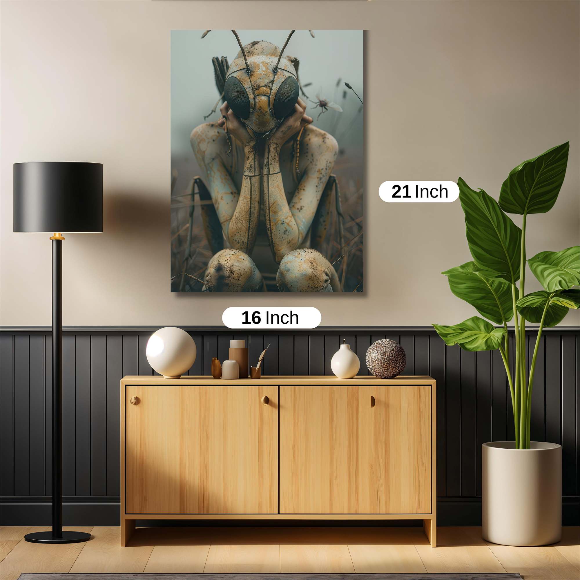 Mantis Melancholy Safe Wall Magnetic / M