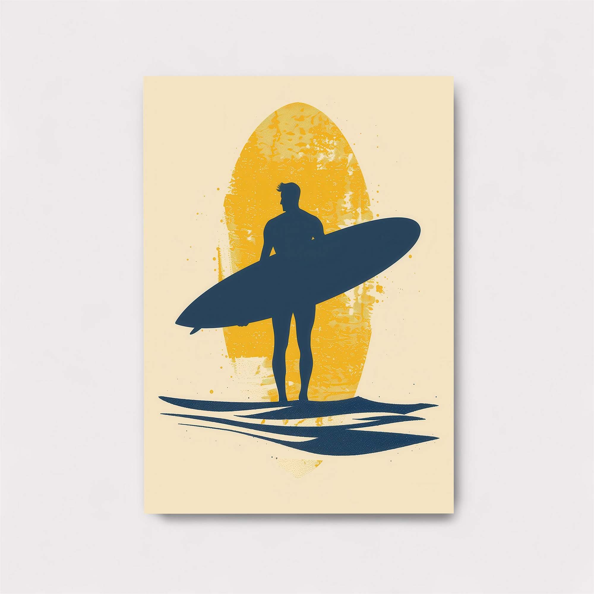 Sunset Surfer Safe Wall Magnetic / M