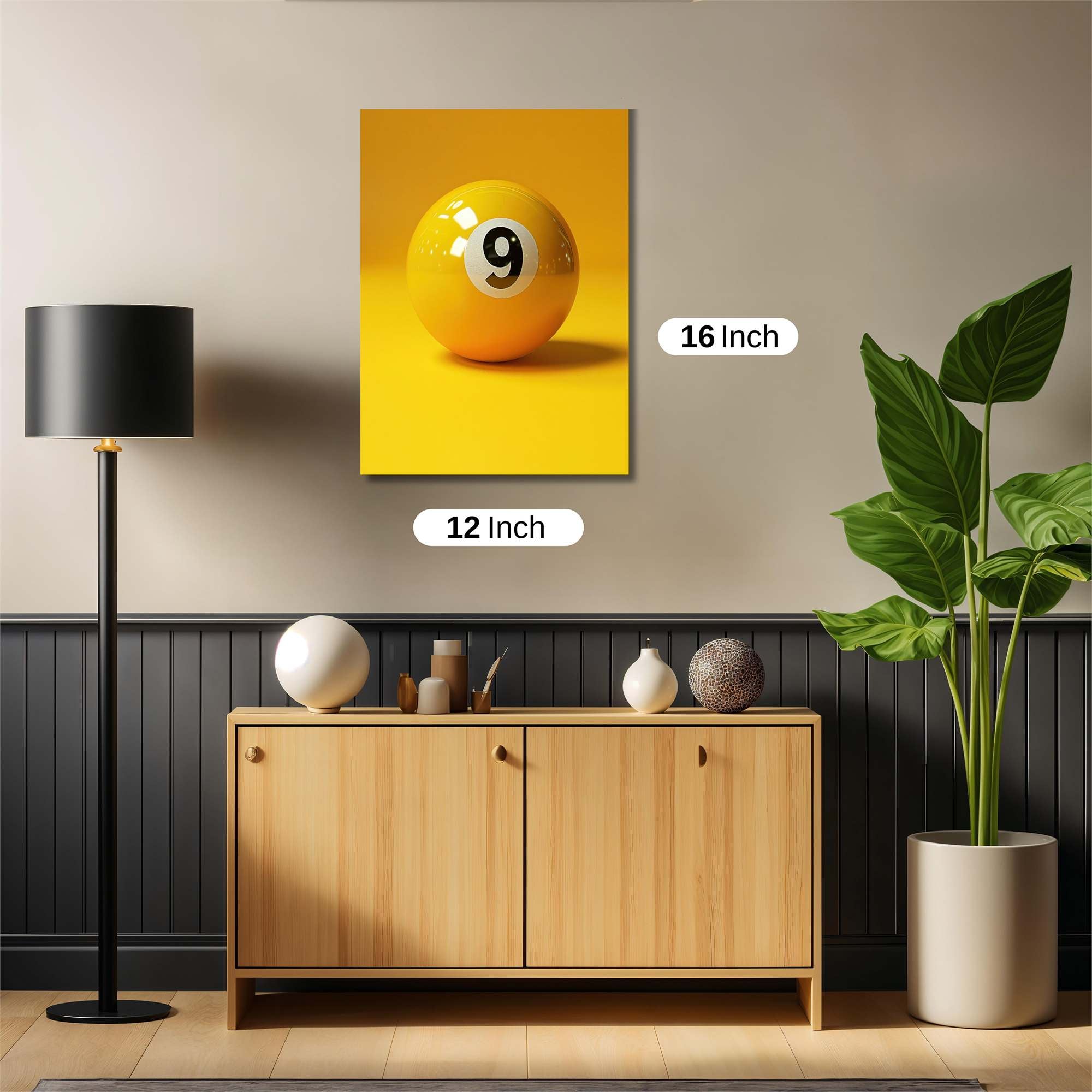 Nine Vibrant Safe Wall Magnetic / M