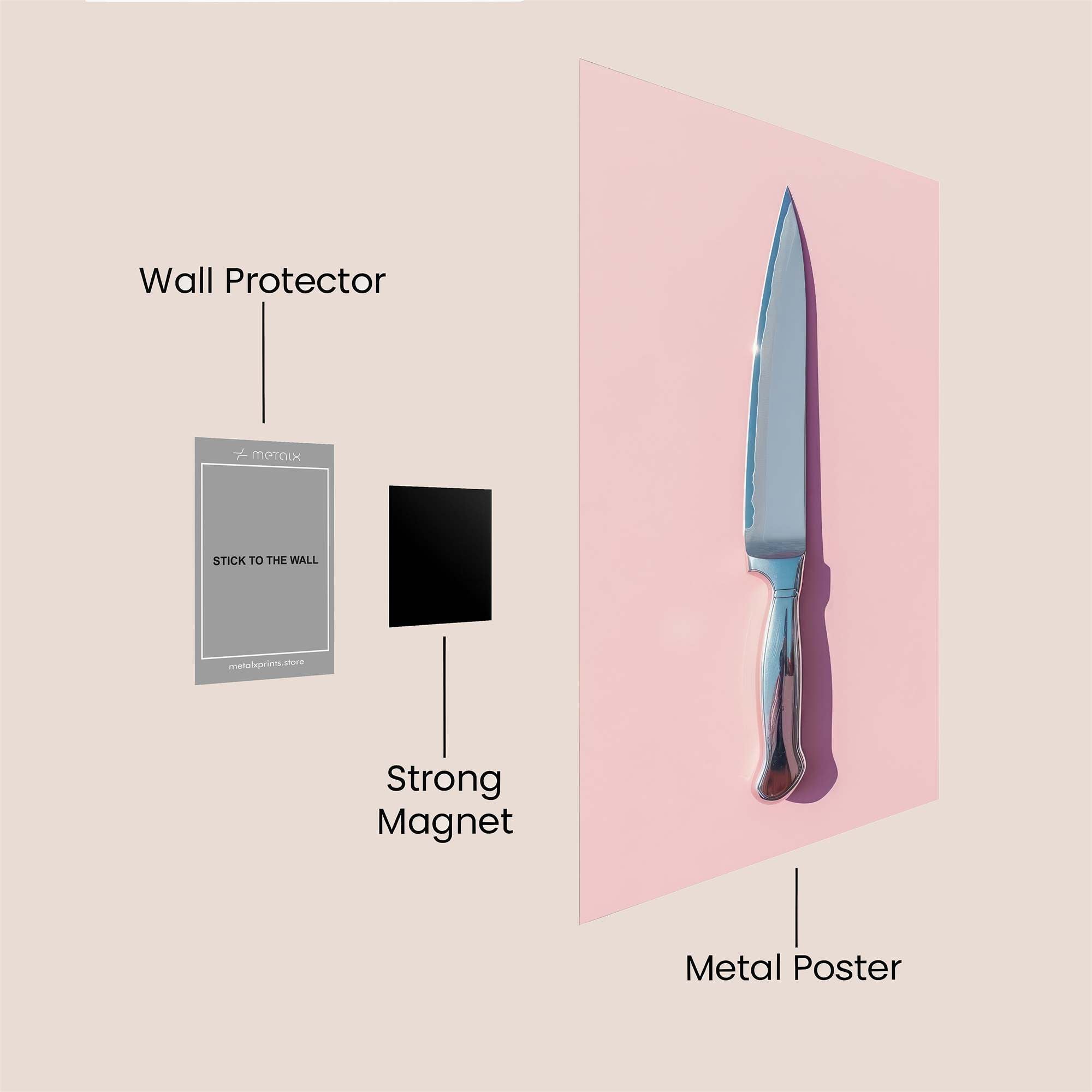 Blade Serenity Safe Wall Magnetic / M