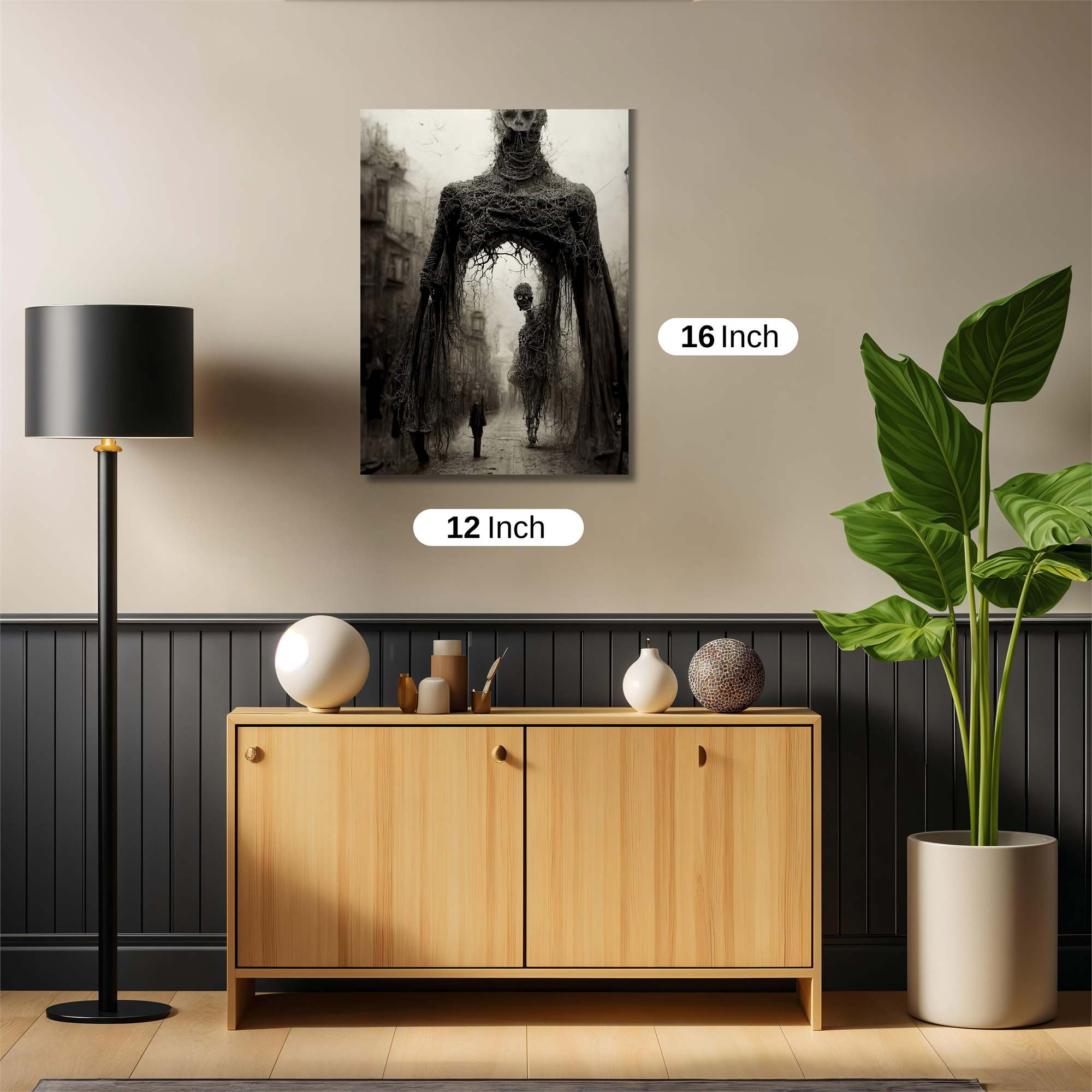 Skeleton Serenity Safe Wall Magnetic / M