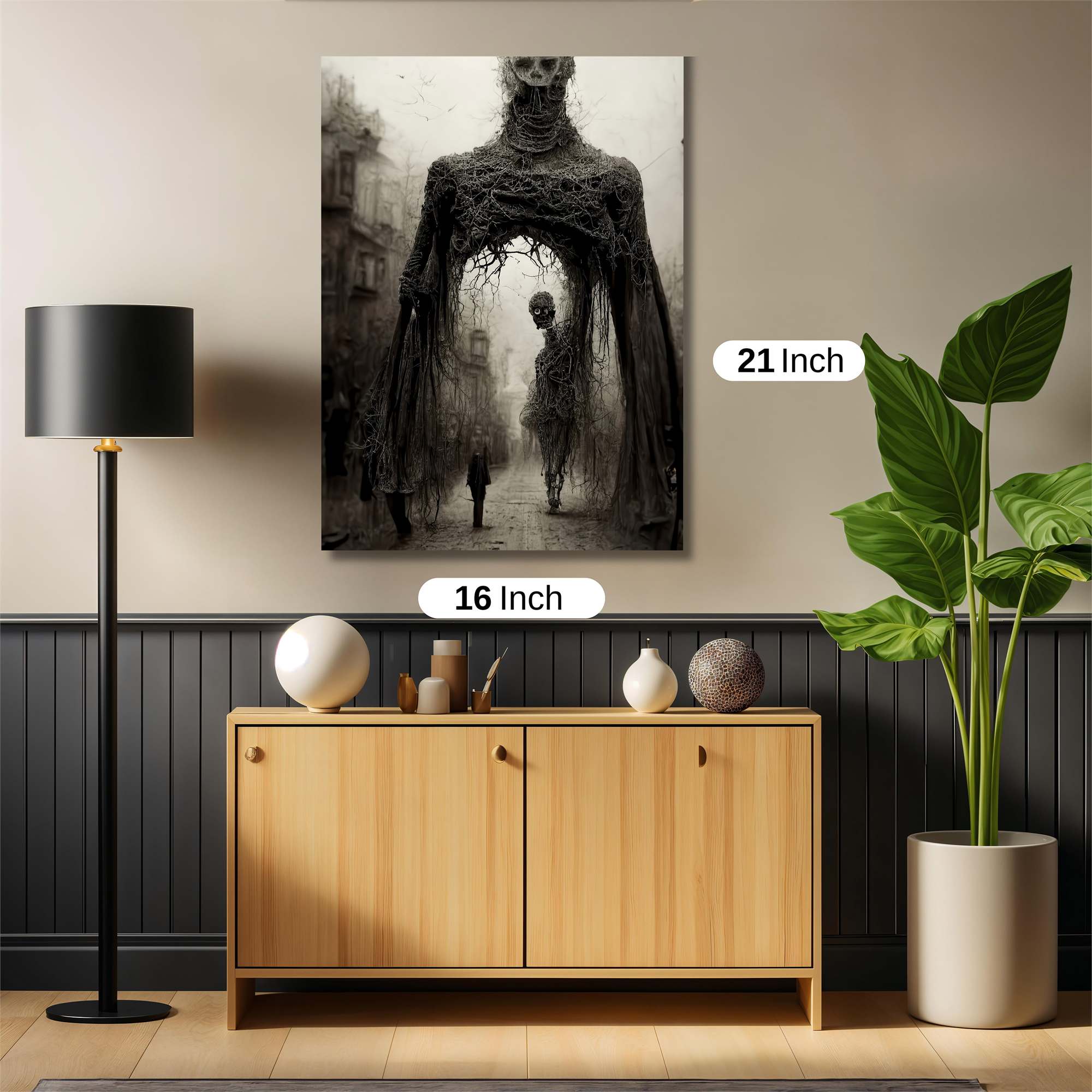 Skeleton Serenity Safe Wall Magnetic / M
