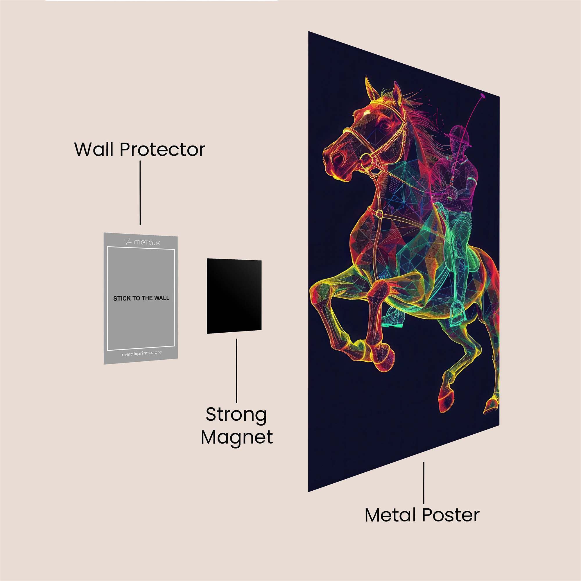 Polo Radiance Safe Wall Magnetic / M