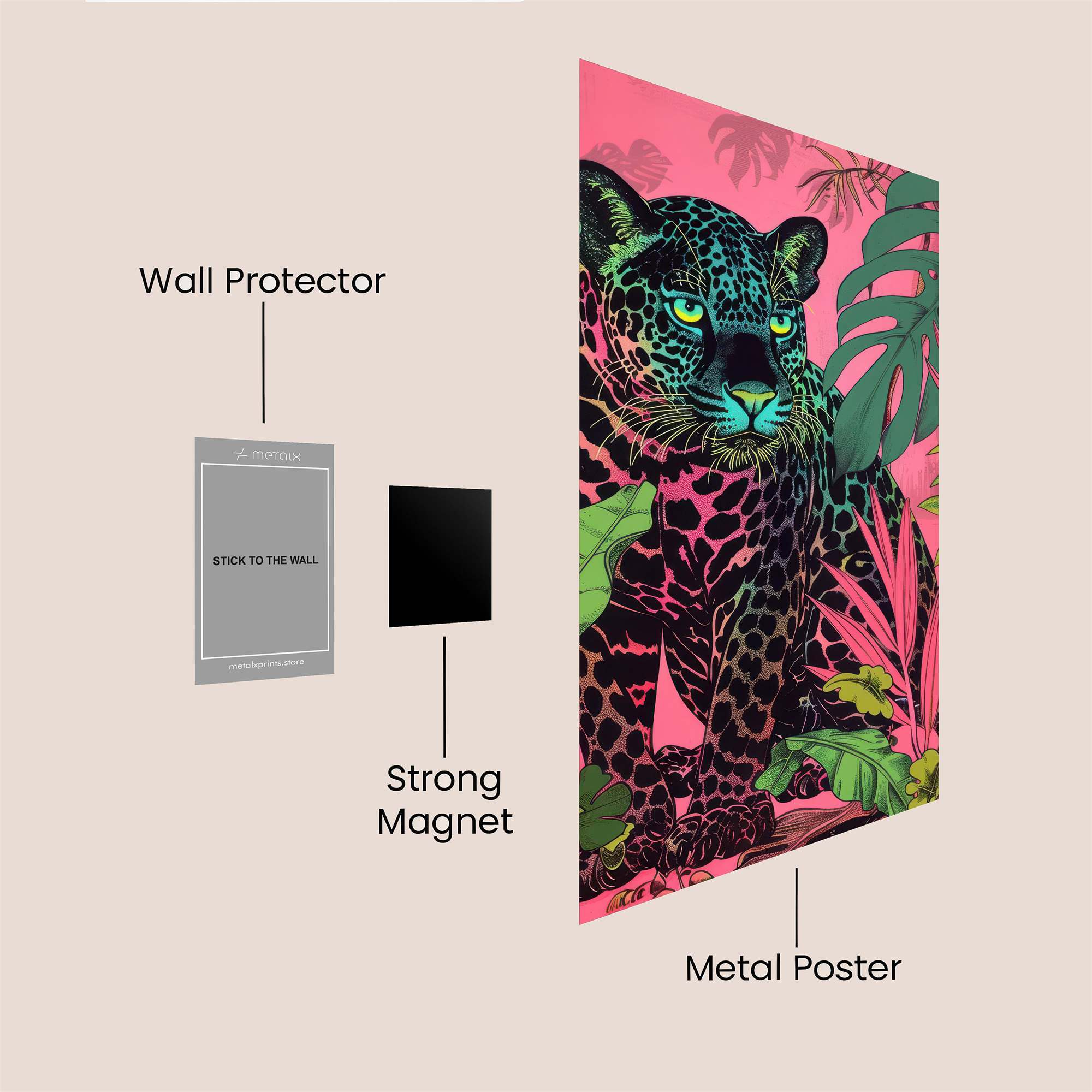 Jaguar Radiance Safe Wall Magnetic / M