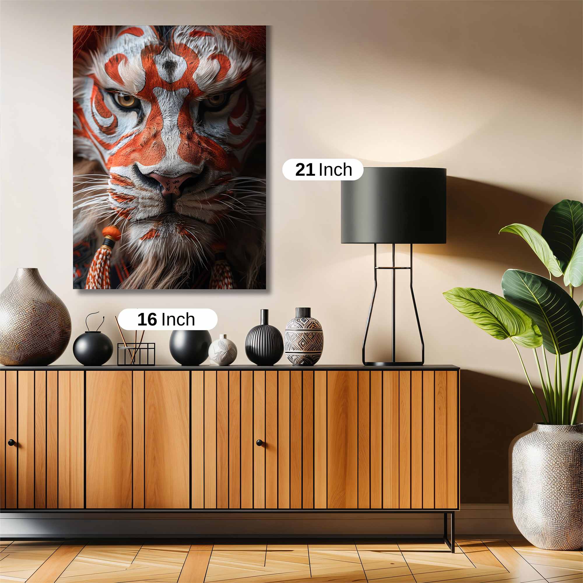 Lion Majestic Safe Wall Magnetic / M