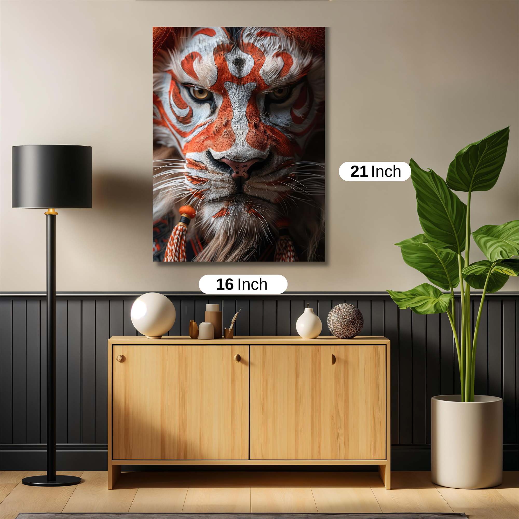 Lion Majestic Safe Wall Magnetic / M