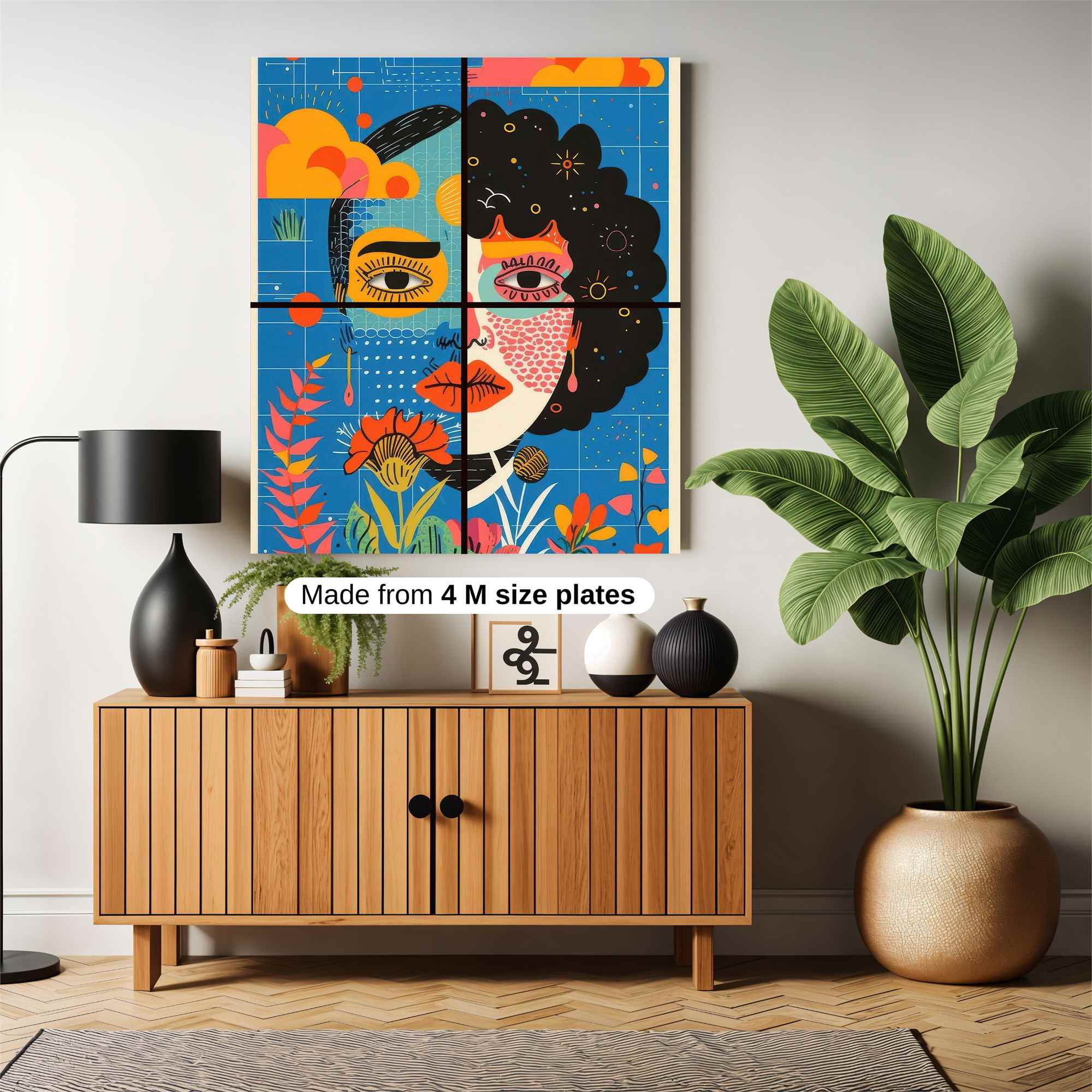 Floral Dream Safe Wall Magnetic / M