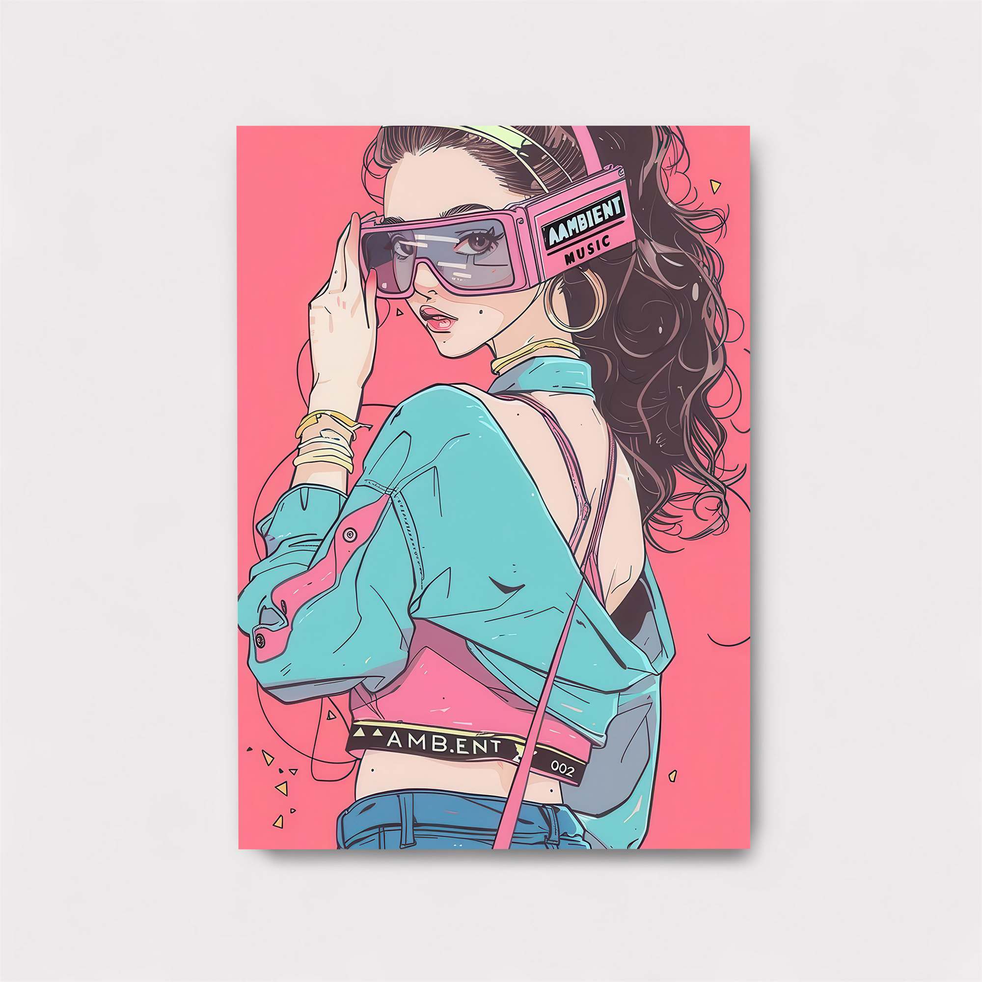 Retro Vibe Safe Wall Magnetic / M