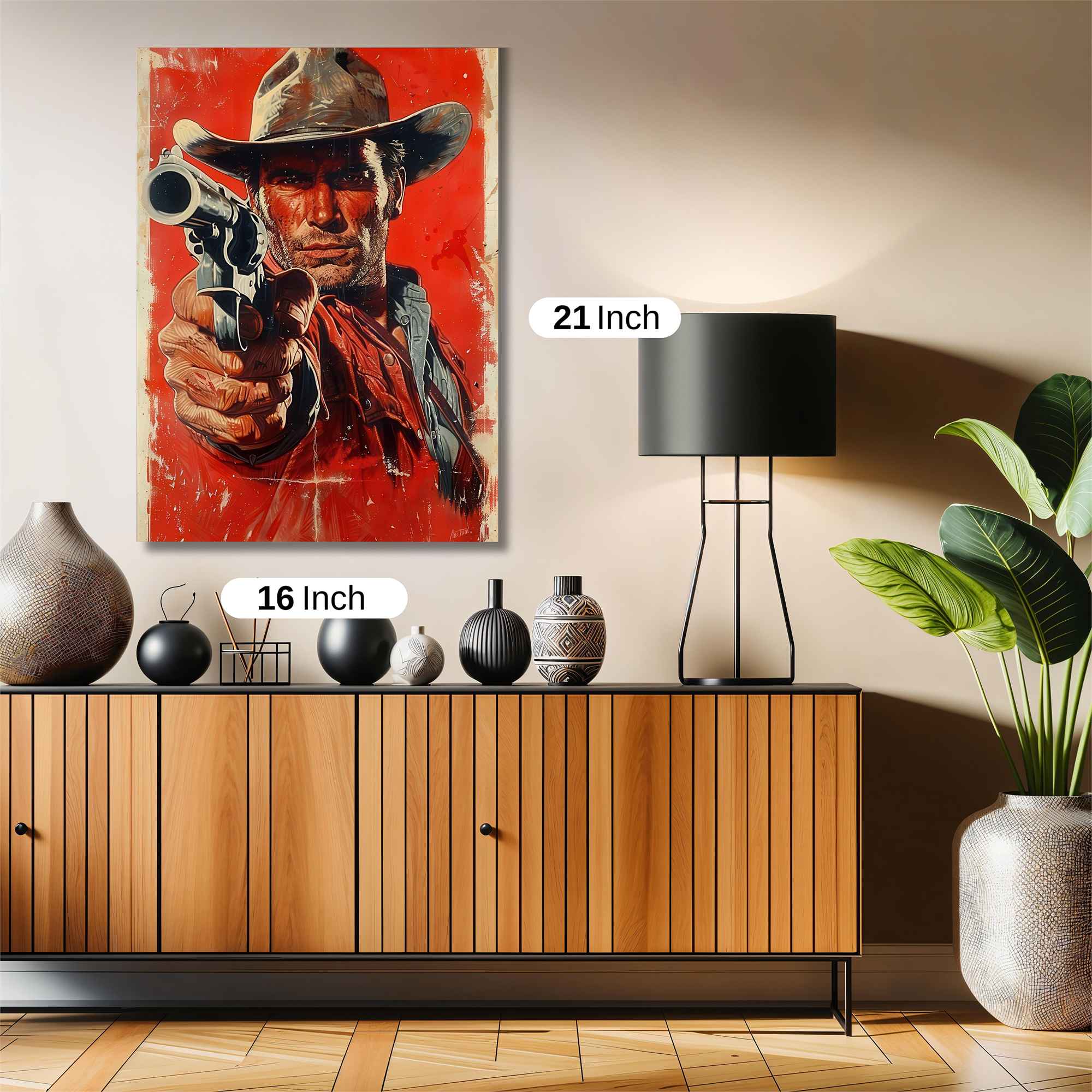 Cowboy Grit Safe Wall Magnetic / M