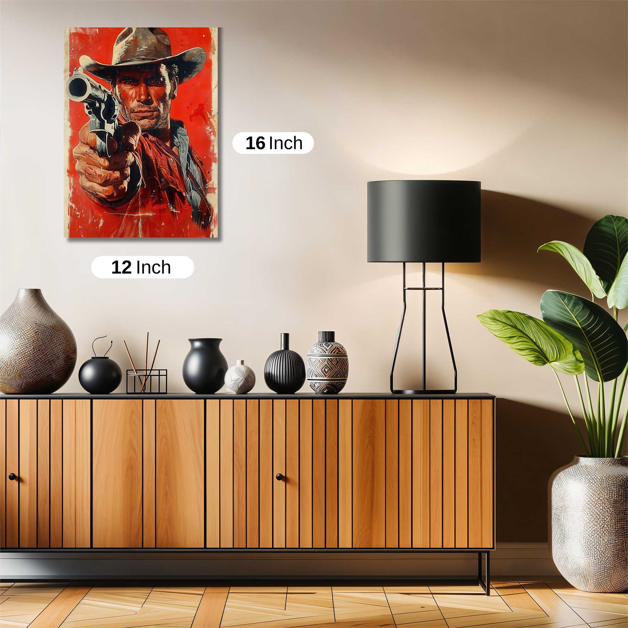 Cowboy Grit Safe Wall Magnetic / M
