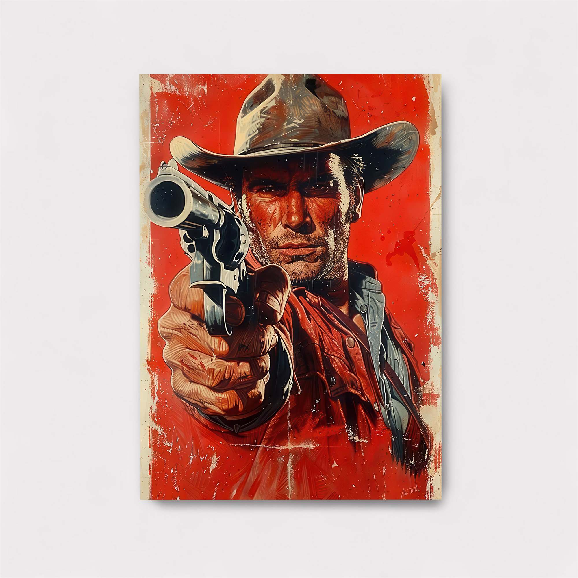 Cowboy Grit Safe Wall Magnetic / M