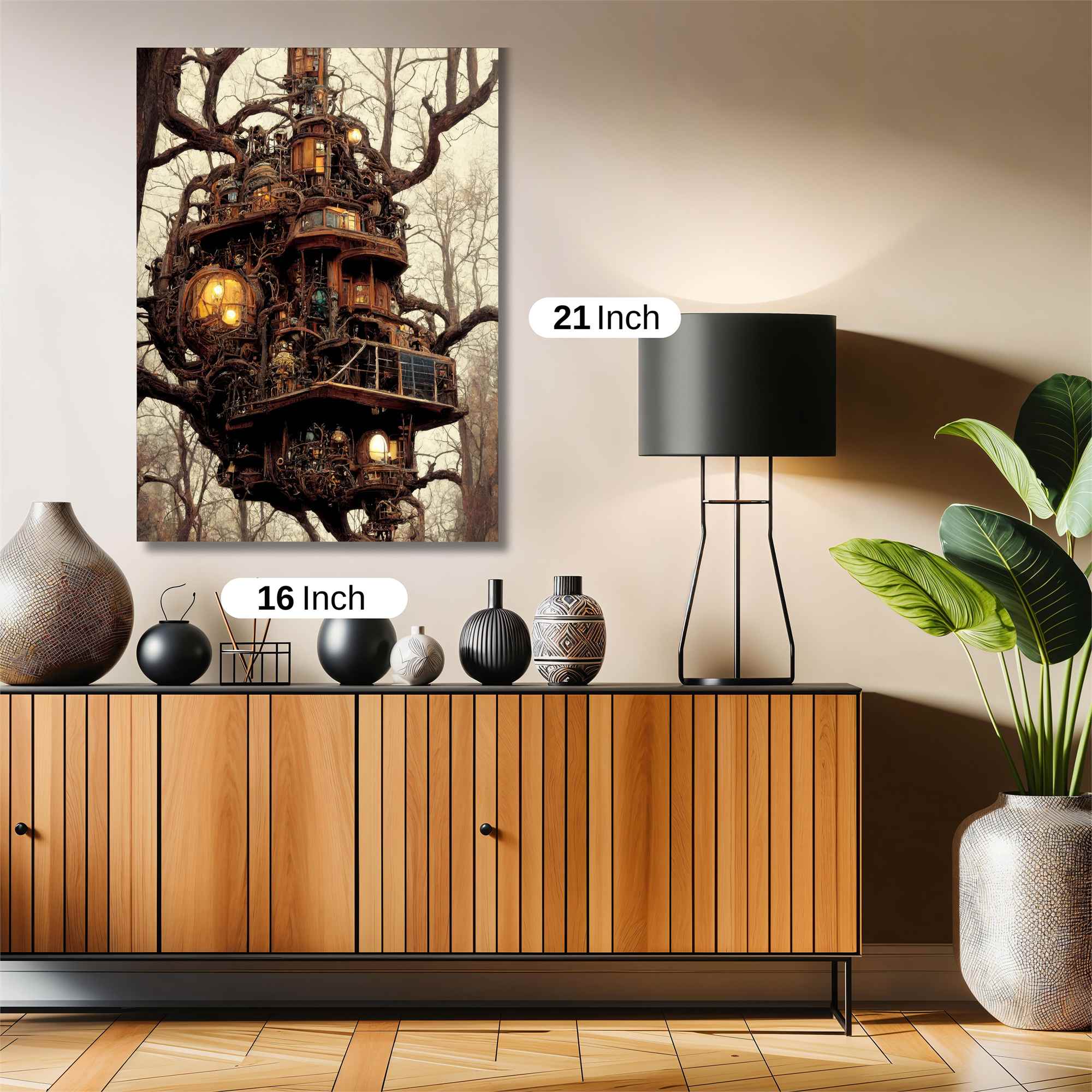 Treehouse Enchantment Safe Wall Magnetic / M