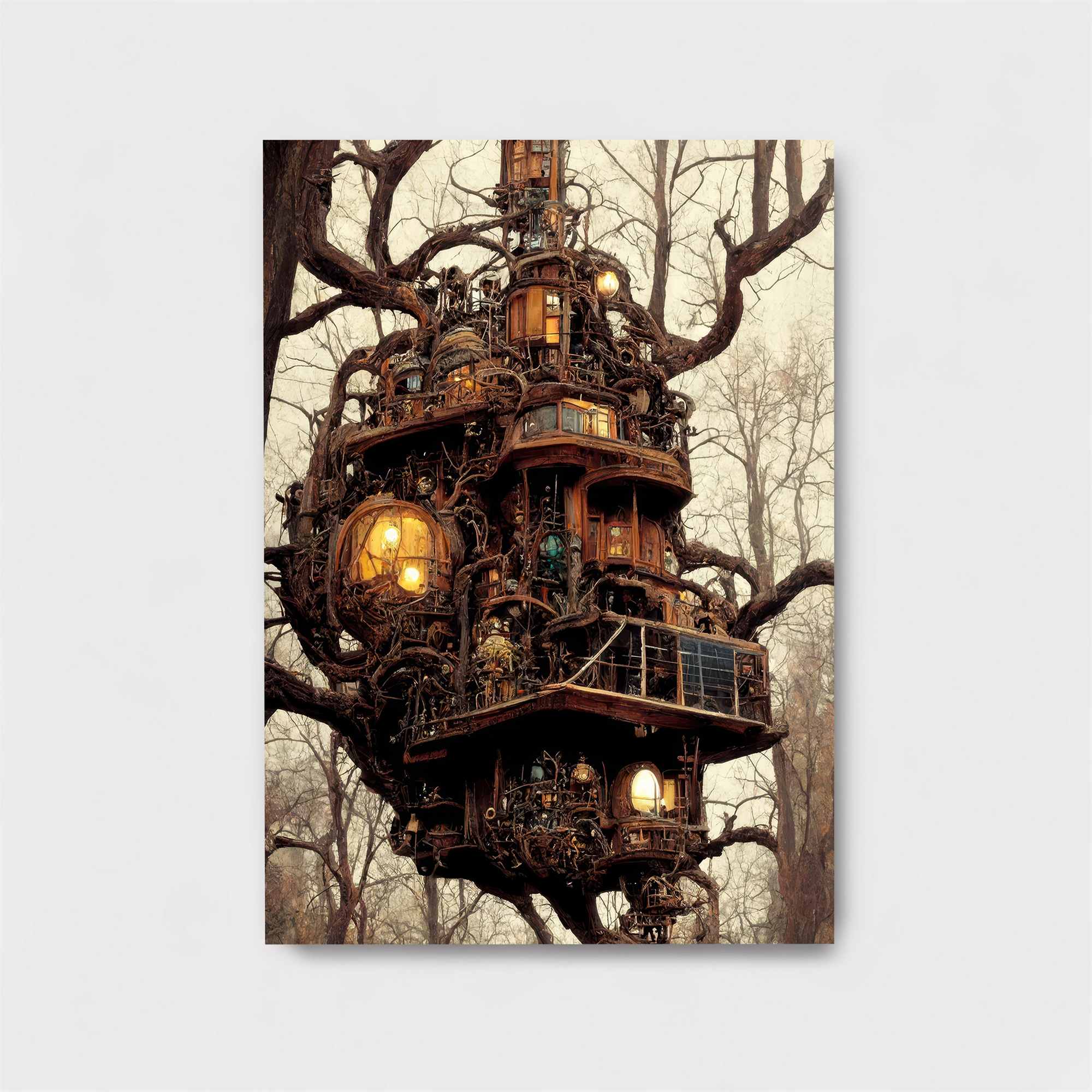 Treehouse Enchantment Safe Wall Magnetic / M