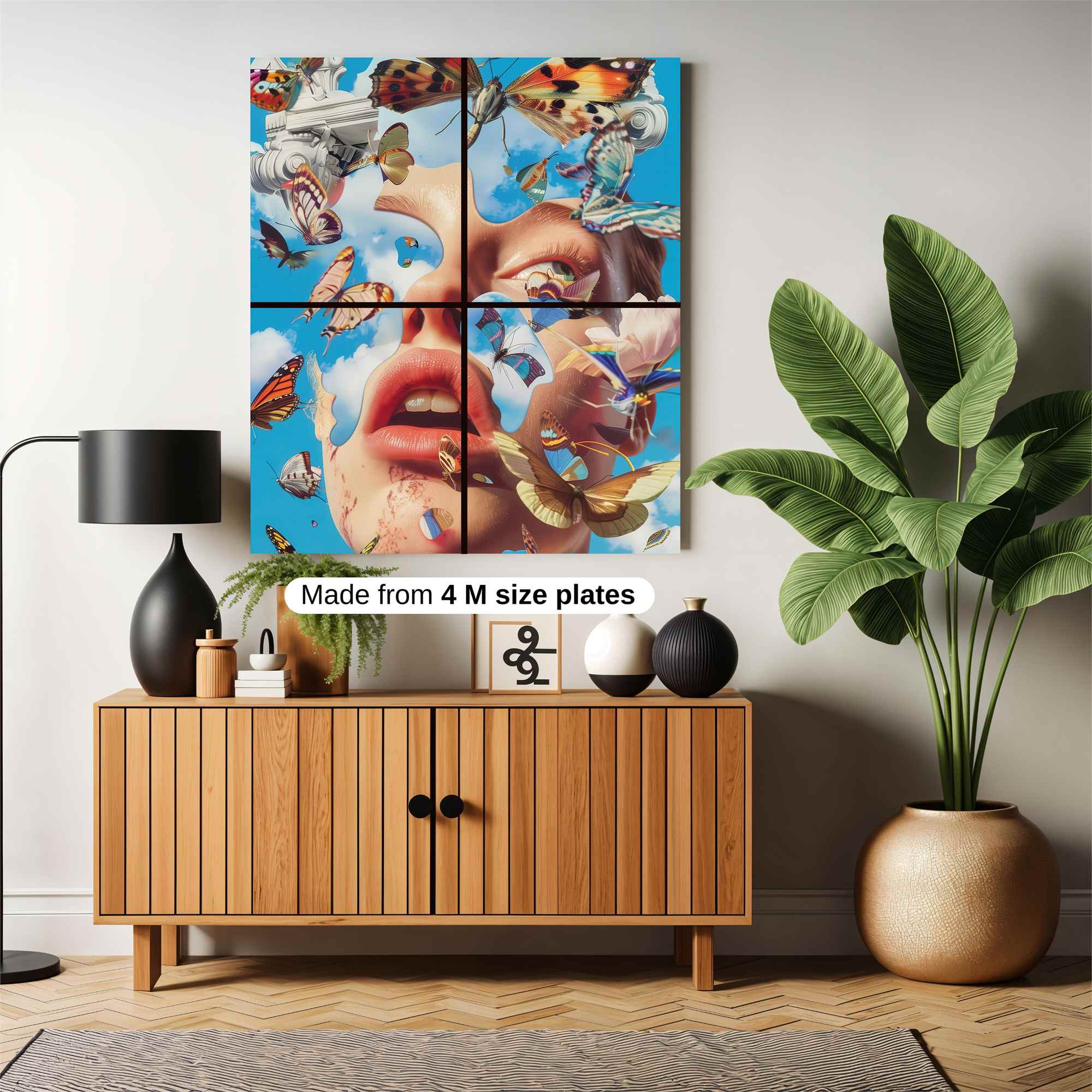 Butterfly Dream Safe Wall Magnetic / M