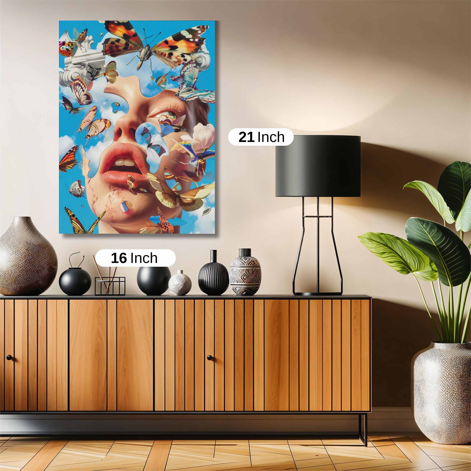 Butterfly Dream Safe Wall Magnetic / M