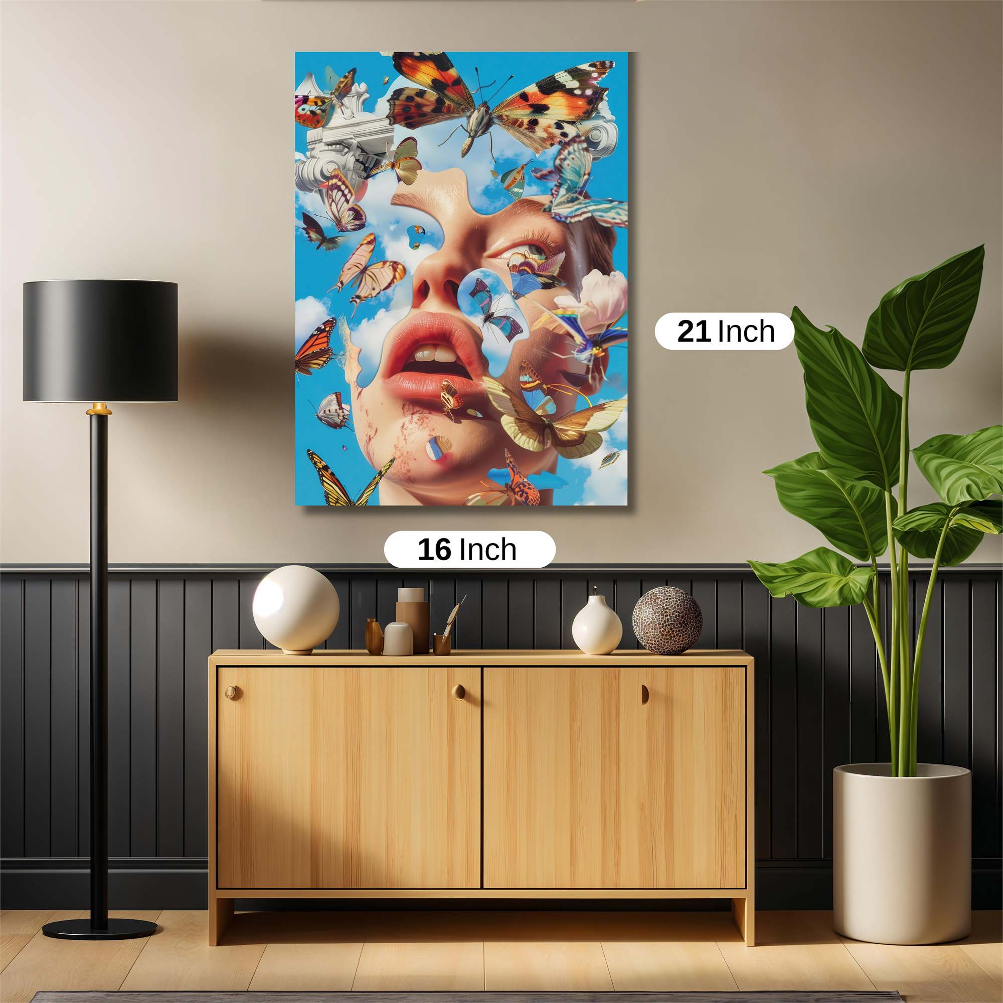 Butterfly Dream Safe Wall Magnetic / M
