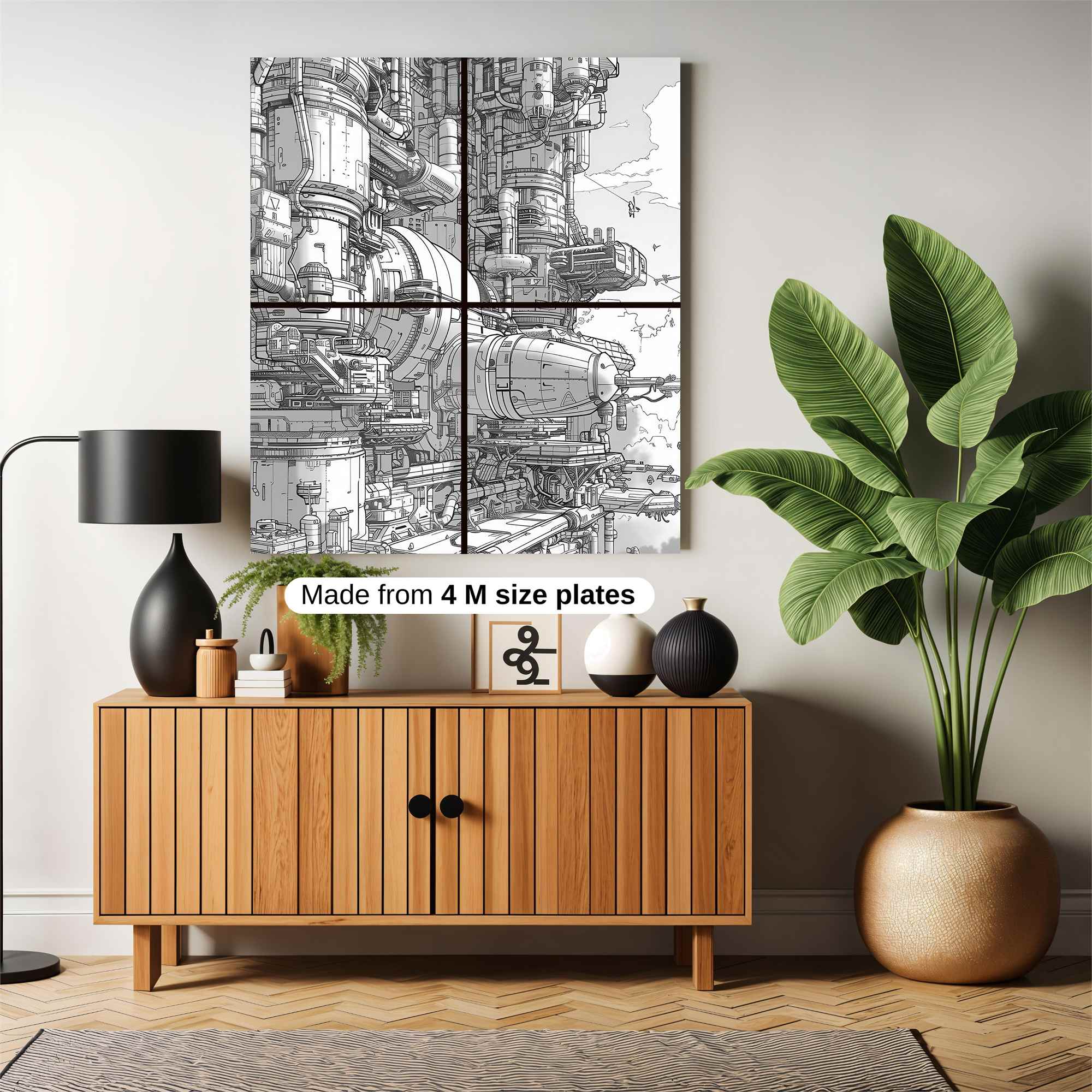 Mech Haven Safe Wall Magnetic / M