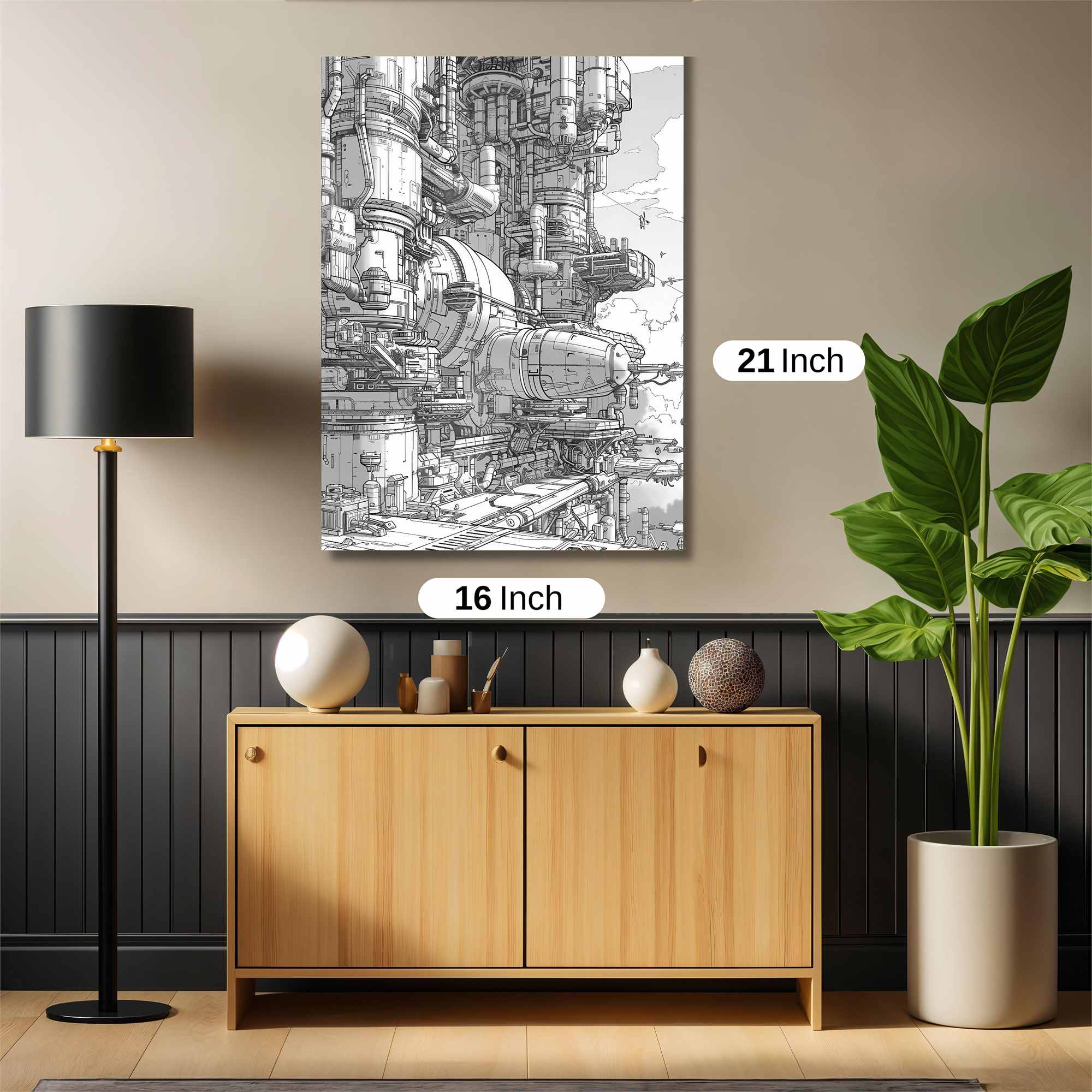 Mech Haven Safe Wall Magnetic / M