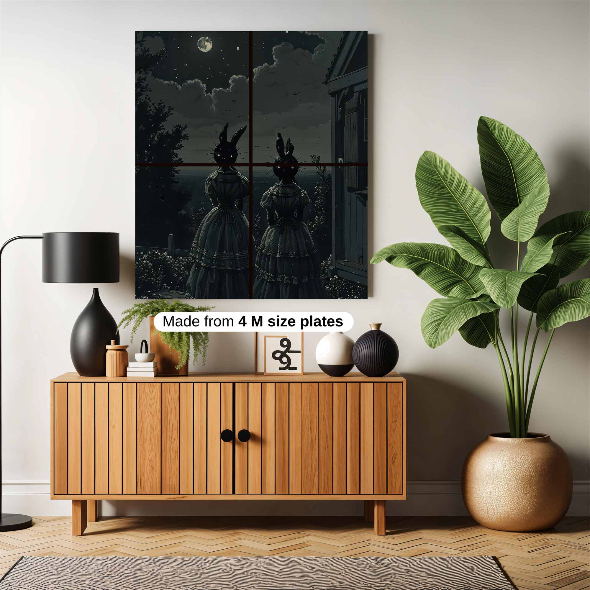 Moonlit Enigma Safe Wall Magnetic / M