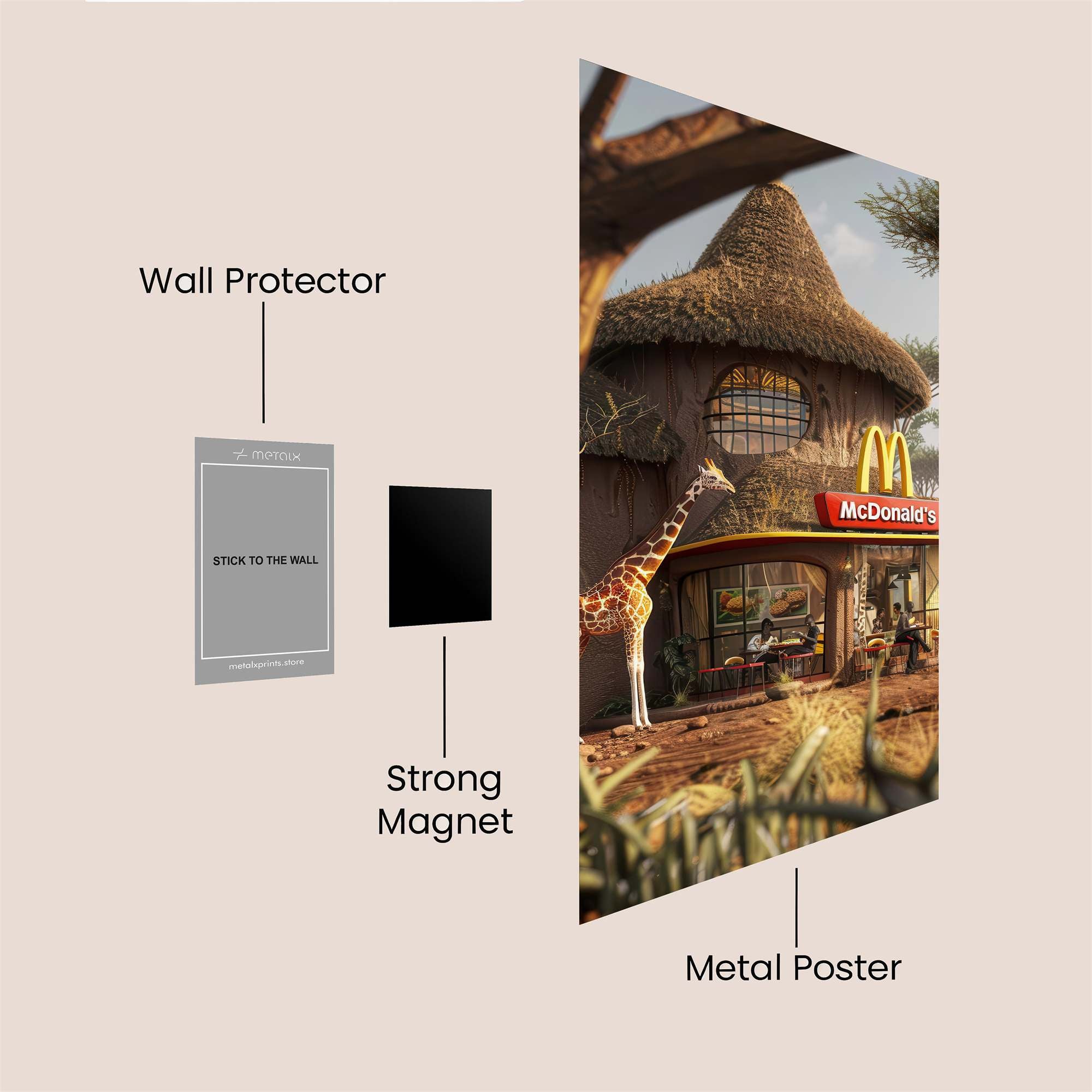 Safari Feast Safe Wall Magnetic / M
