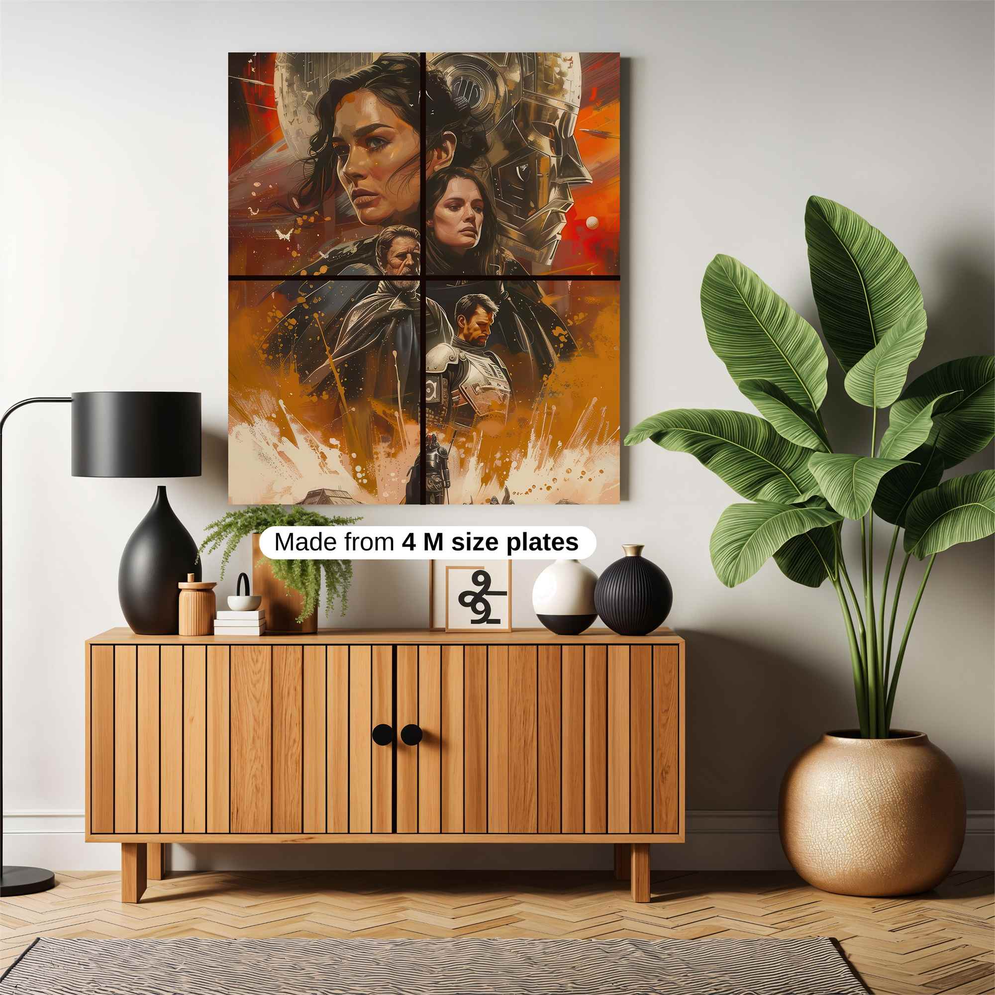 Mandalorian Odyssey Safe Wall Magnetic / M