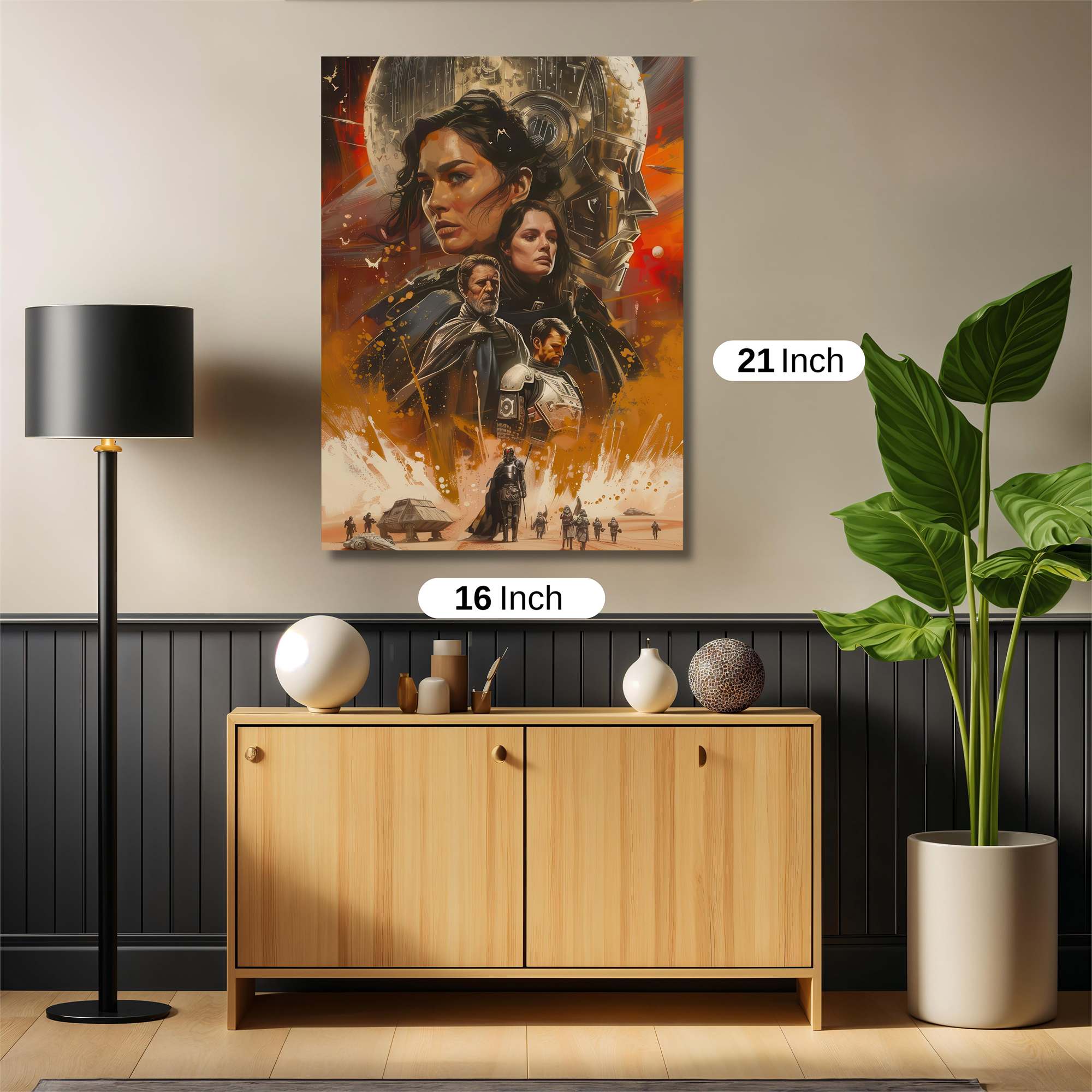Mandalorian Odyssey Safe Wall Magnetic / M