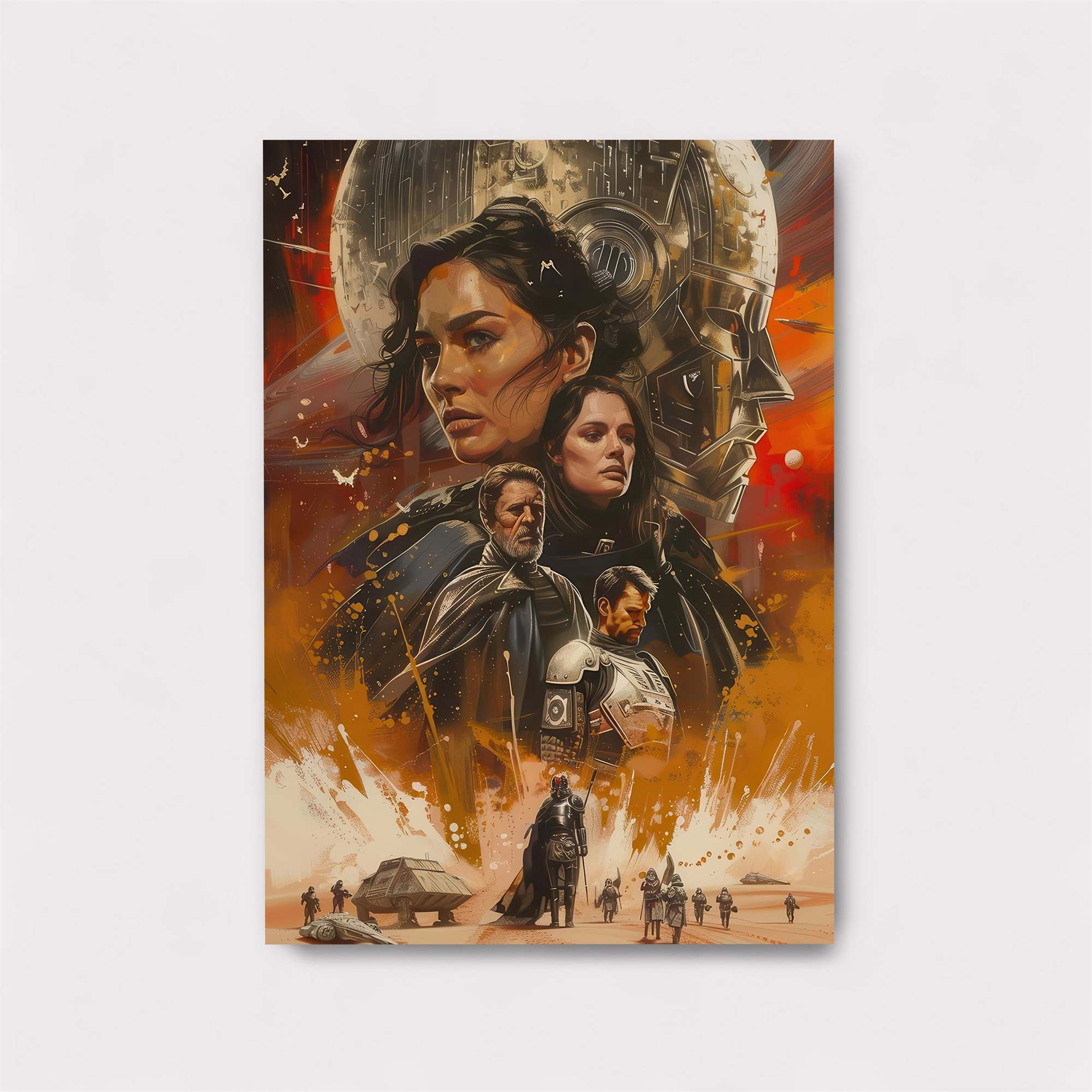 Mandalorian Odyssey Safe Wall Magnetic / M