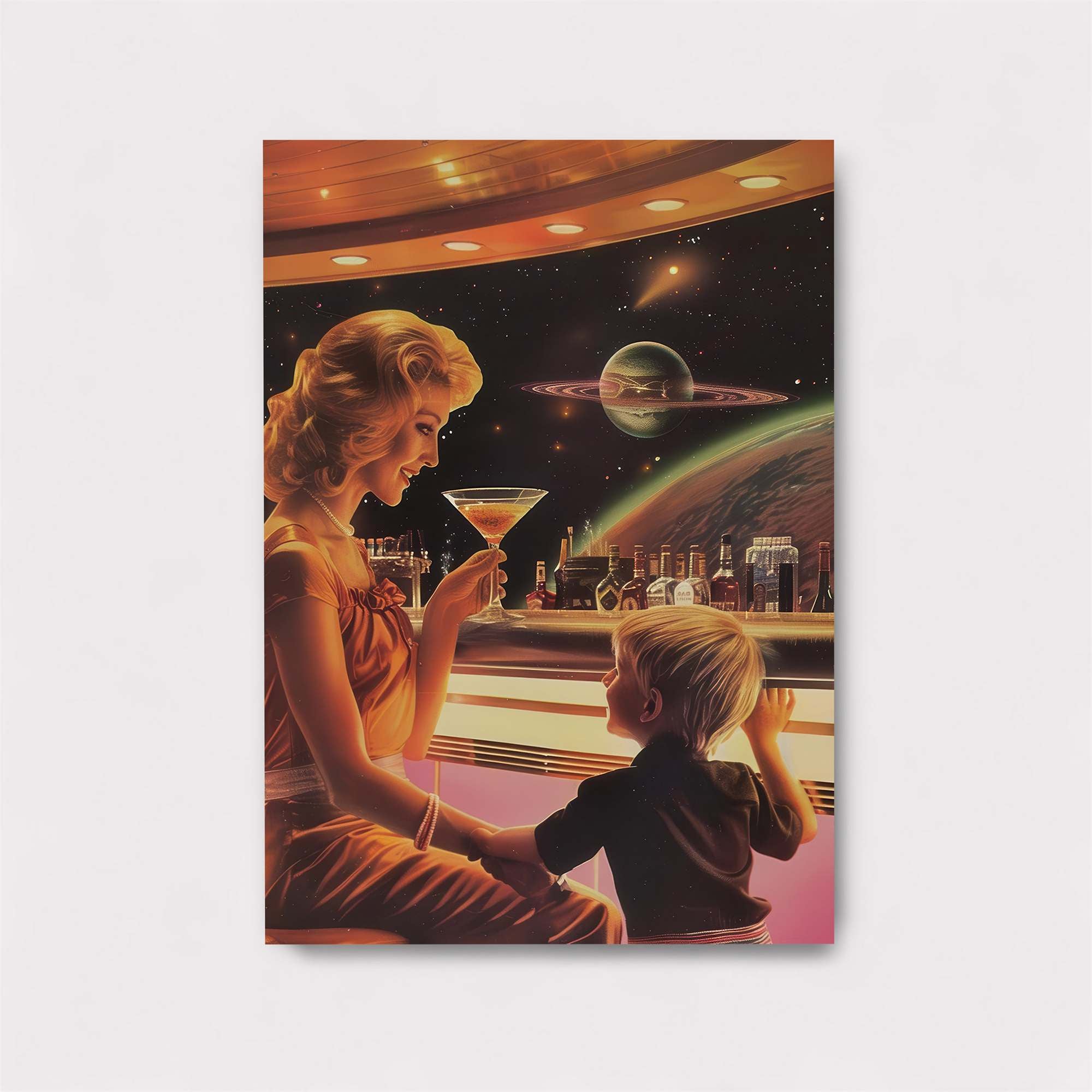 Galactic Glamour Safe Wall Magnetic / M