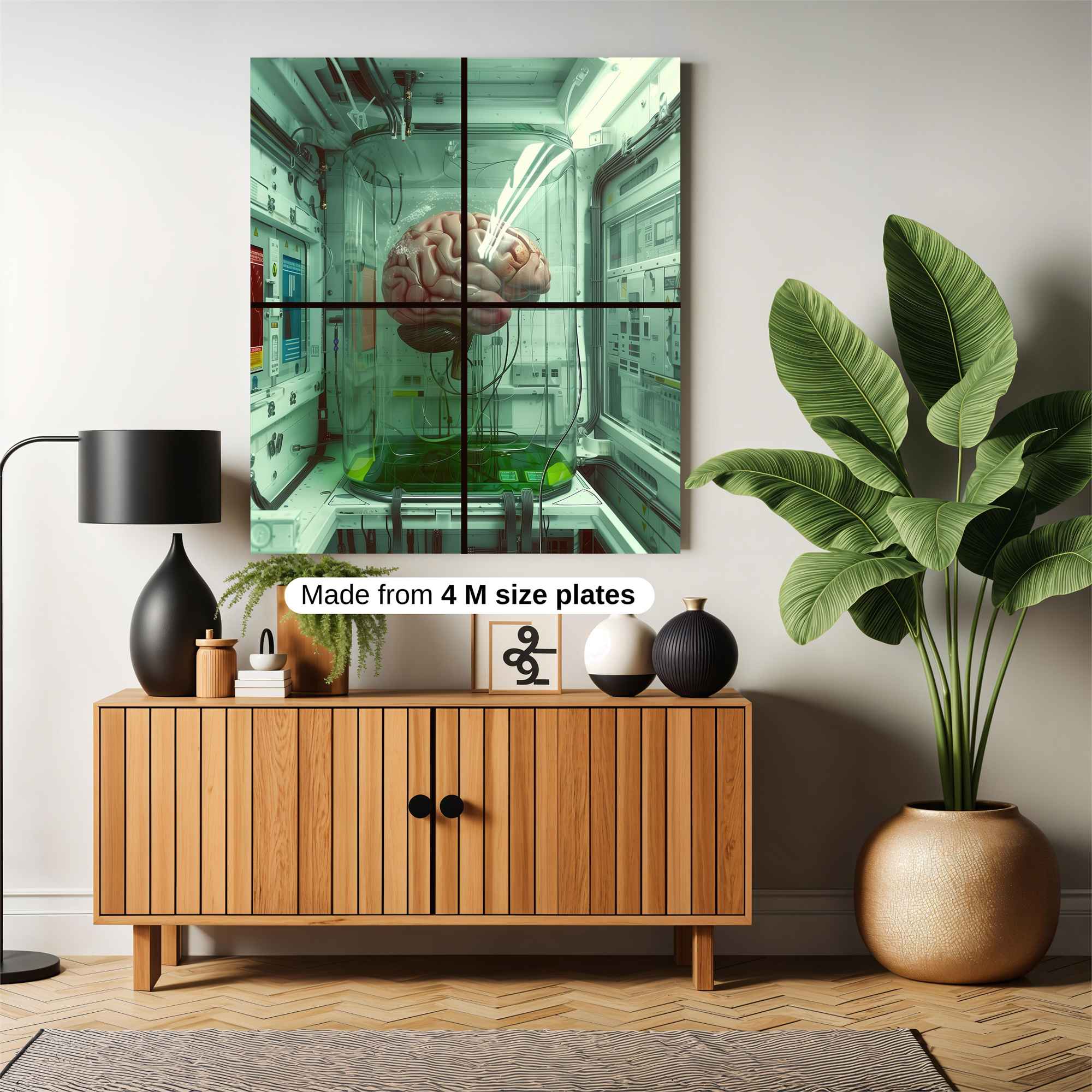 Brain Sanctuary Safe Wall Magnetic / M