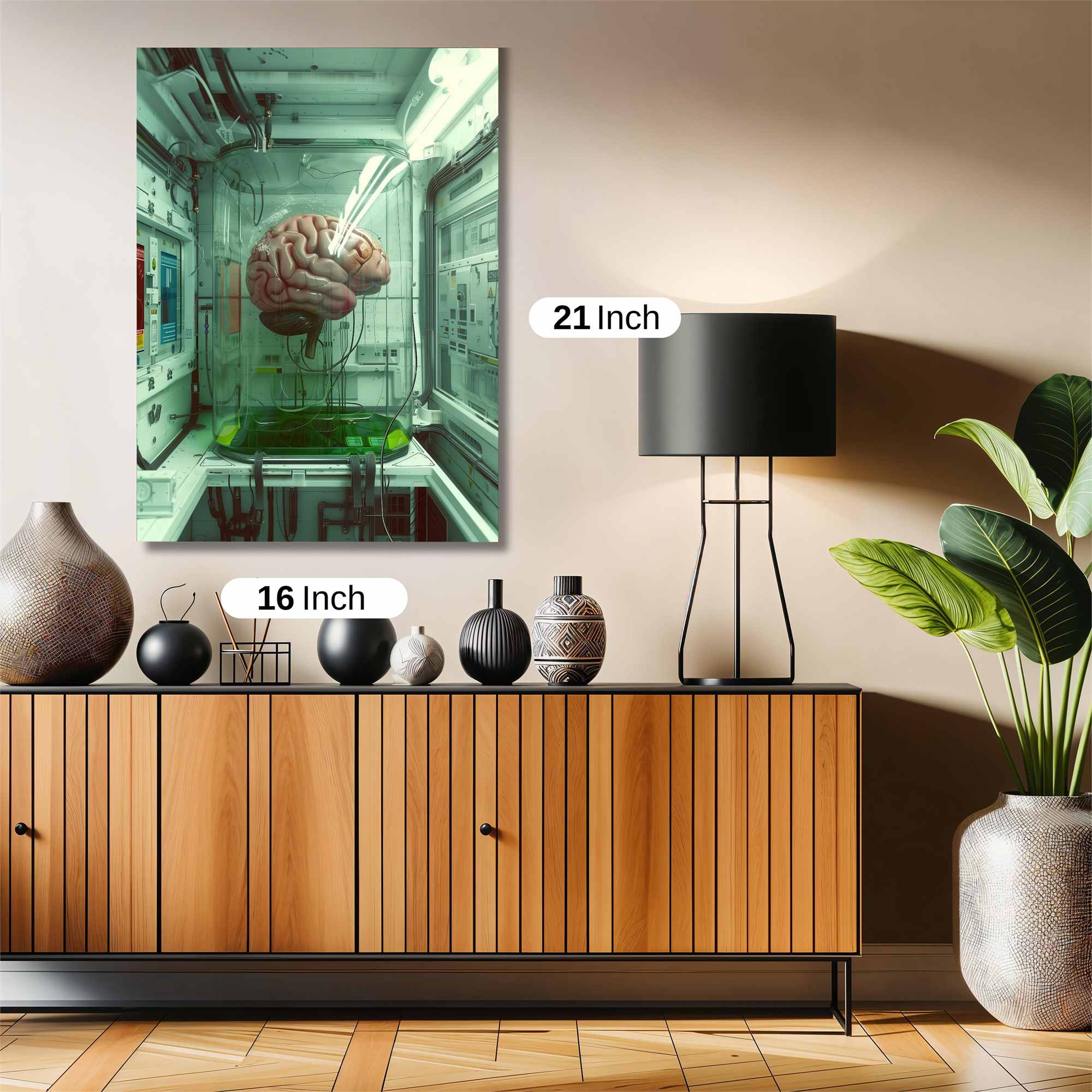 Brain Sanctuary Safe Wall Magnetic / M