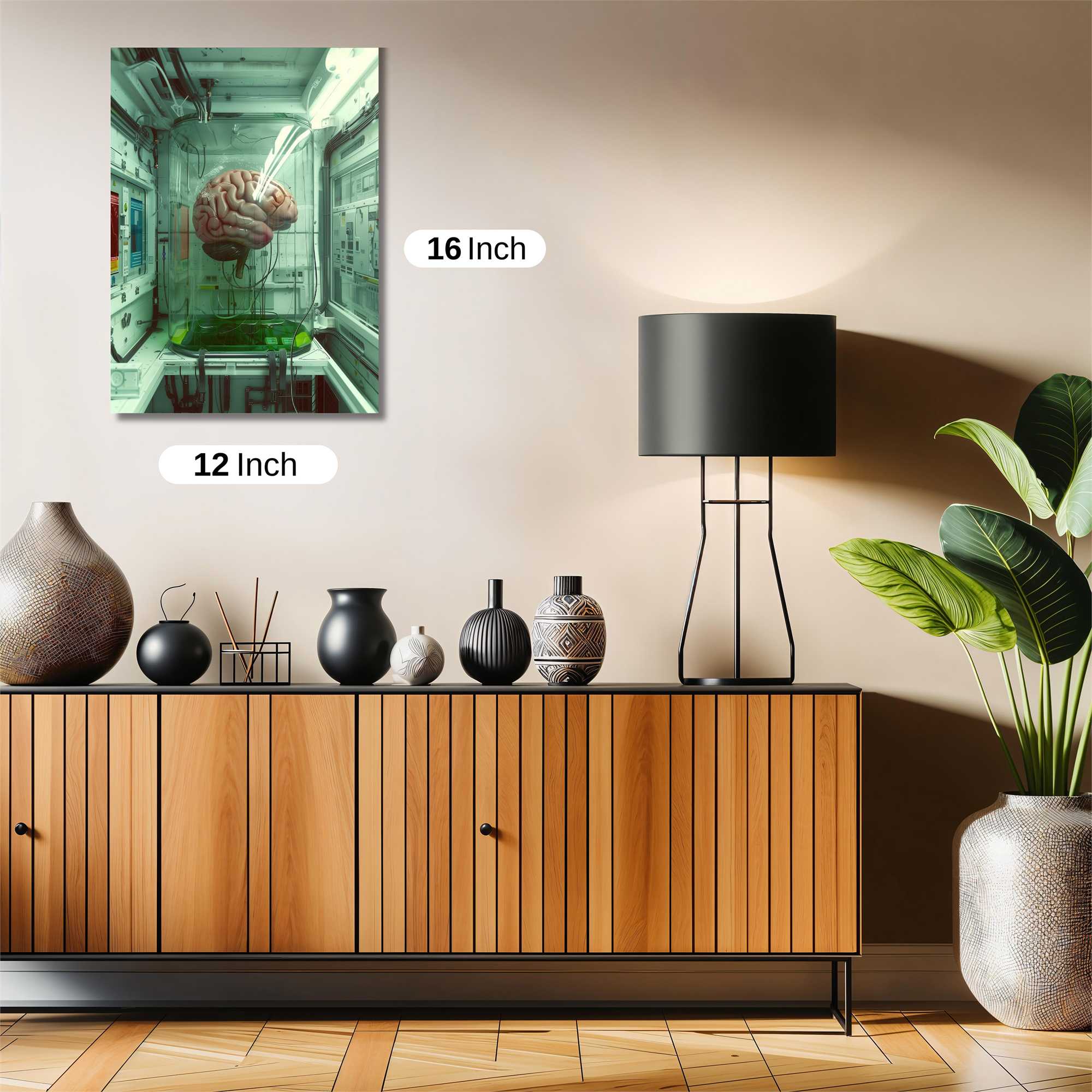 Brain Sanctuary Safe Wall Magnetic / M