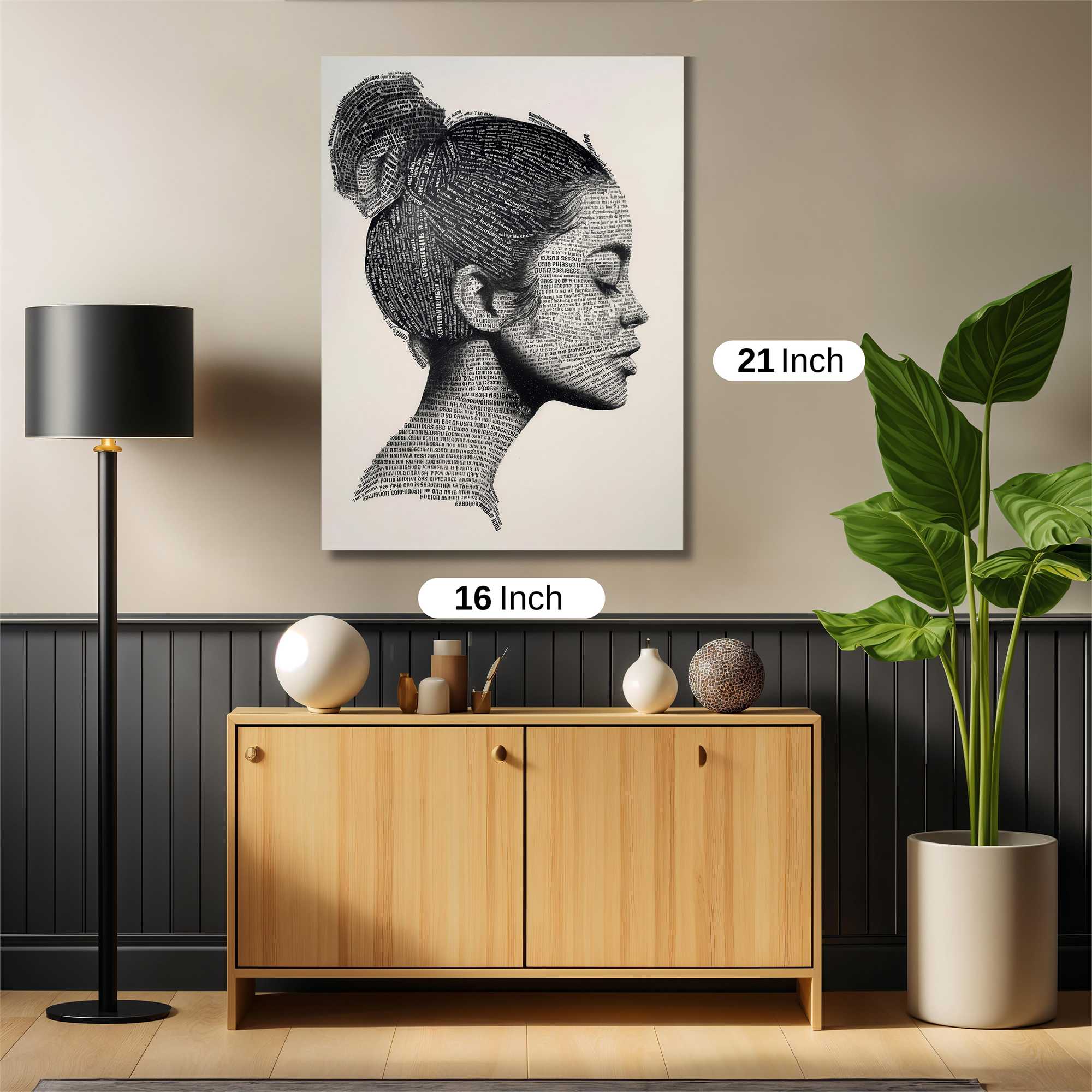 Textured Tranquility Safe Wall Magnetic / M