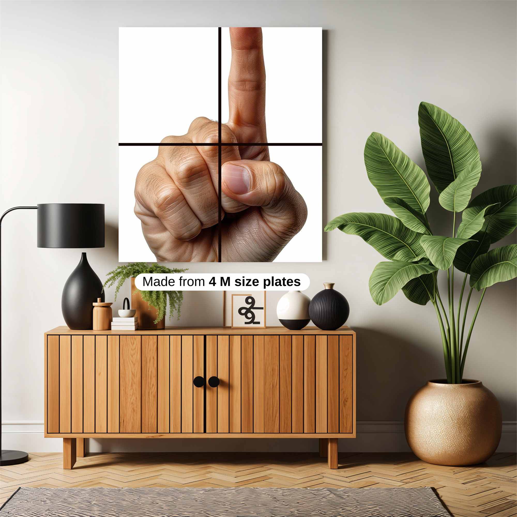 Finger Alert Safe Wall Magnetic / M