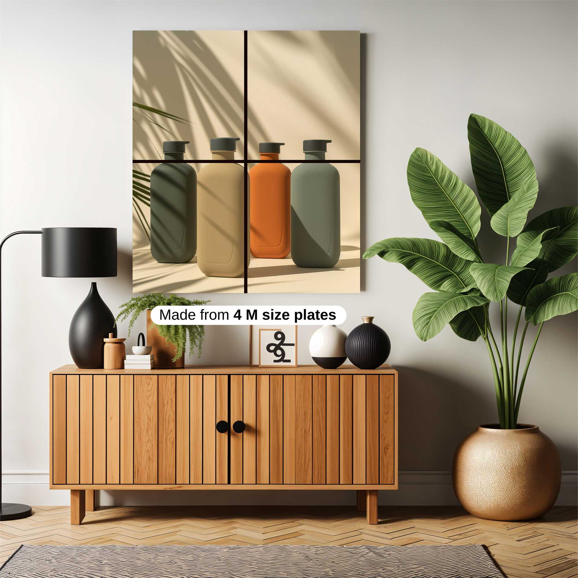 Bottles Tranquil Safe Wall Magnetic / M