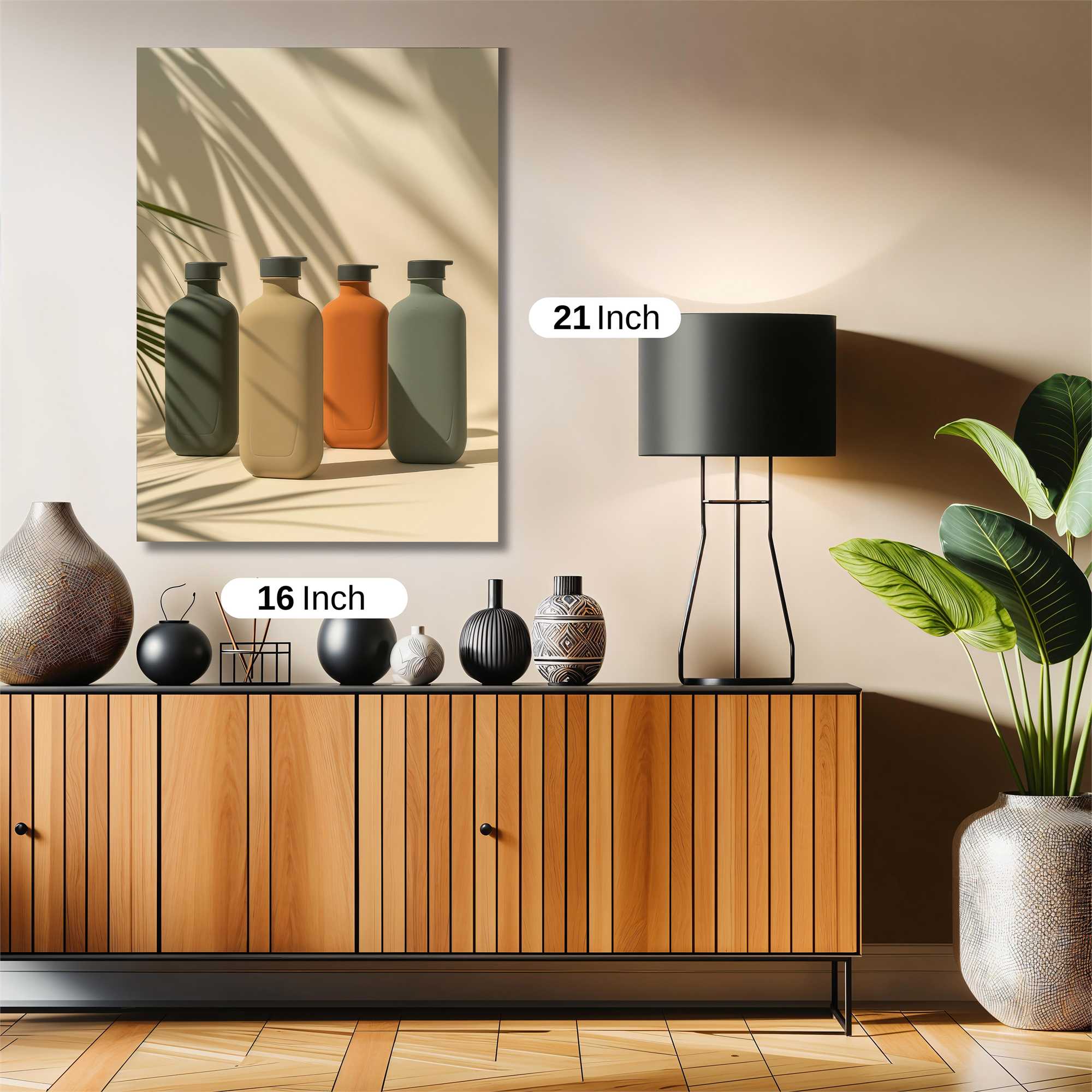Bottles Tranquil Safe Wall Magnetic / M