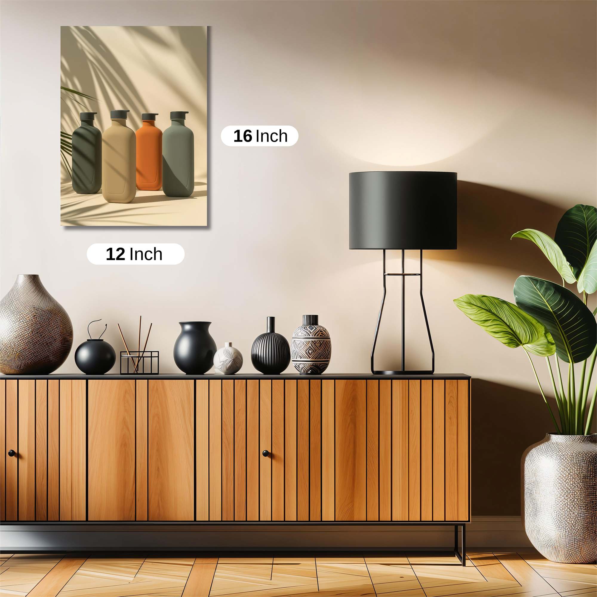 Bottles Tranquil Safe Wall Magnetic / M