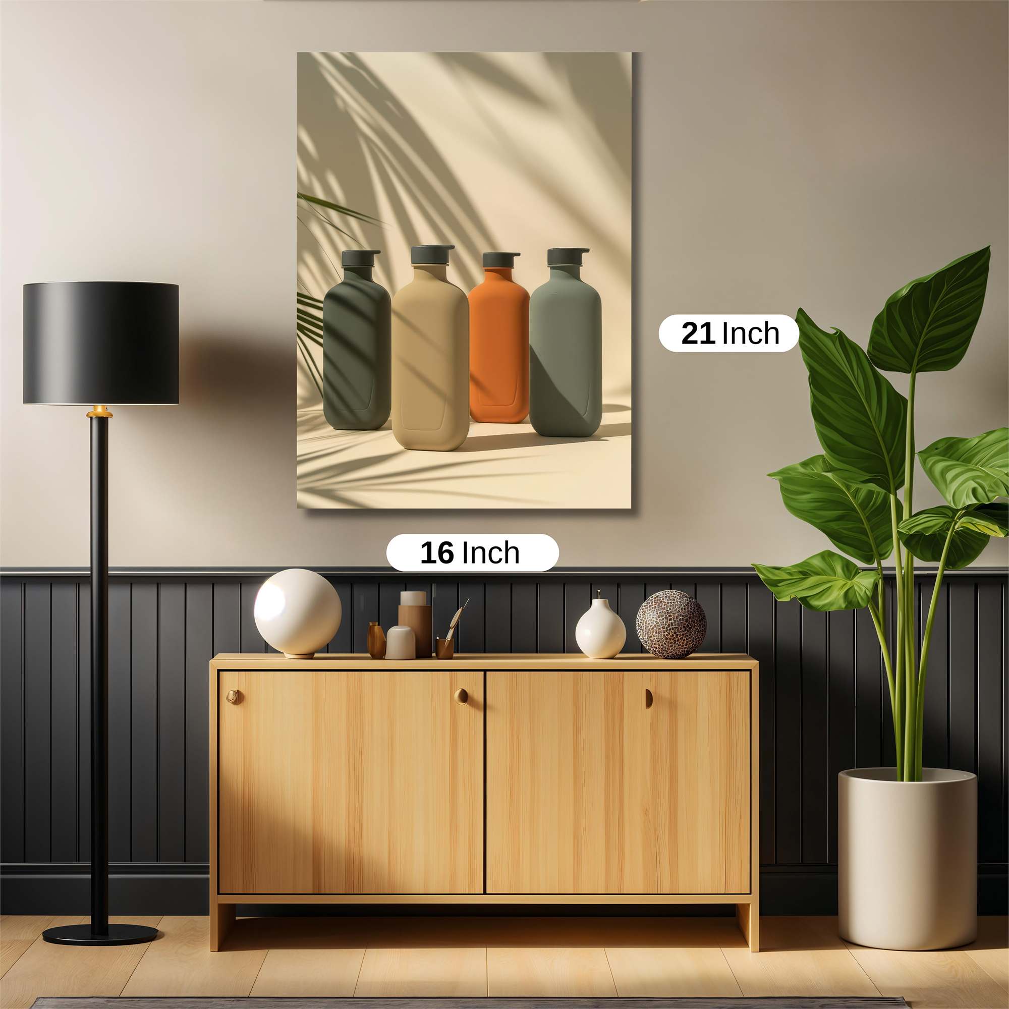 Bottles Tranquil Safe Wall Magnetic / M