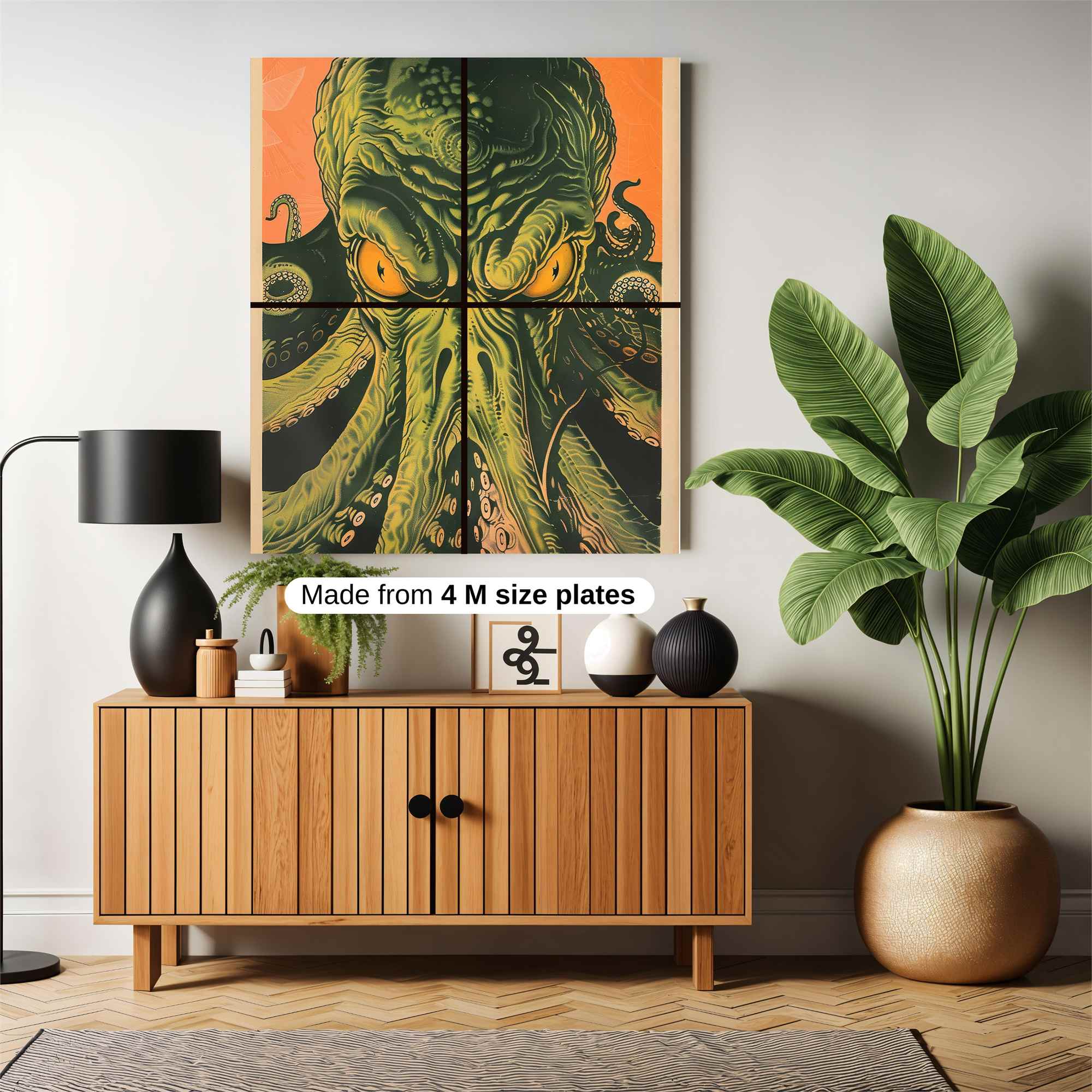 Cthulhu Menace Safe Wall Magnetic / M