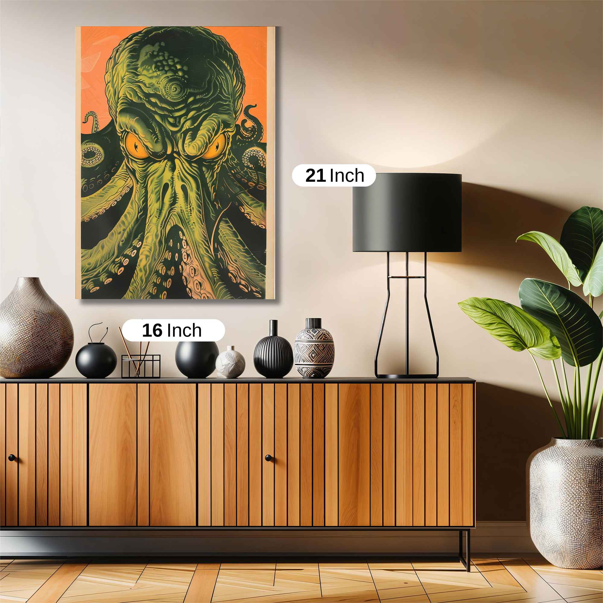 Cthulhu Menace Safe Wall Magnetic / M
