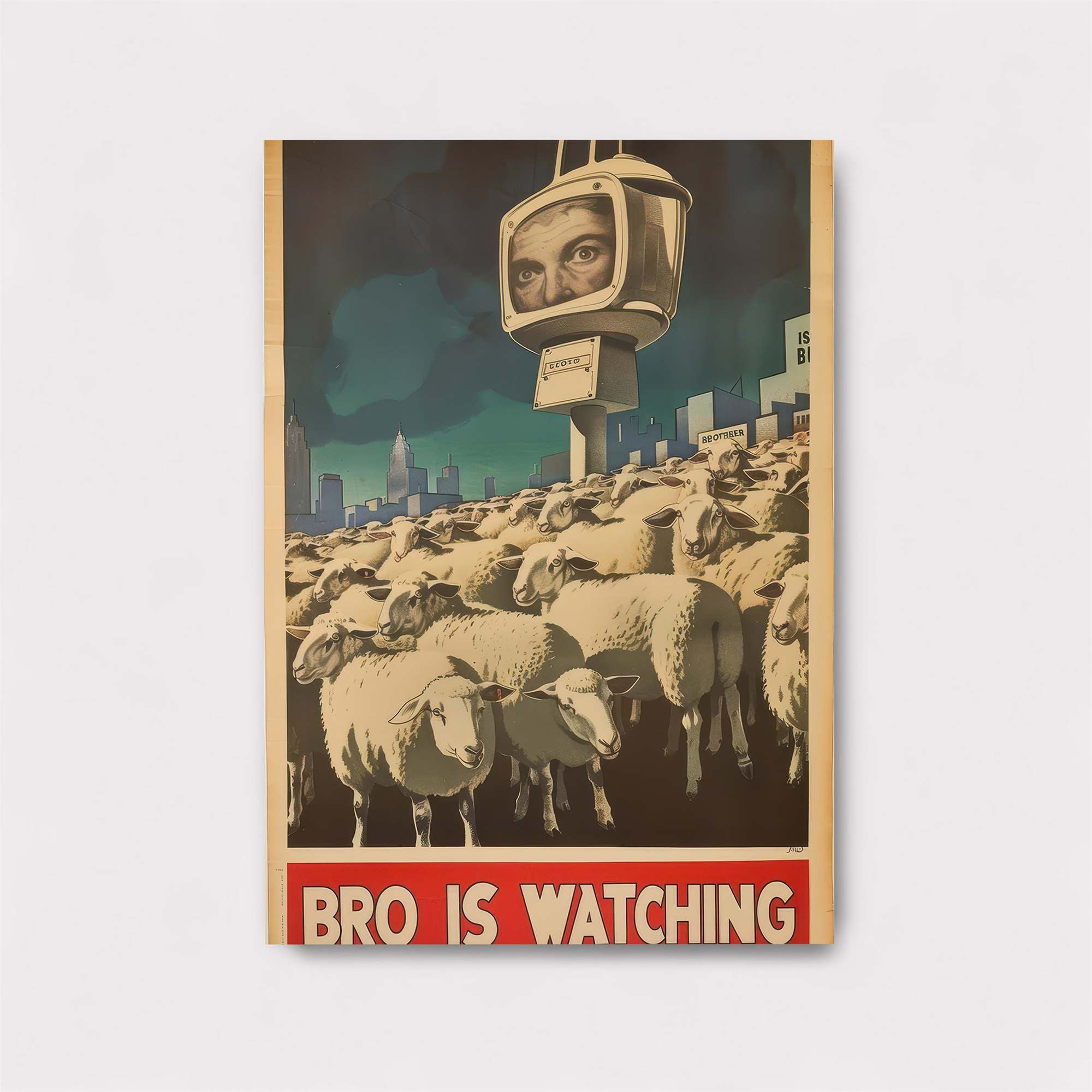 Sheep Control Safe Wall Magnetic / M