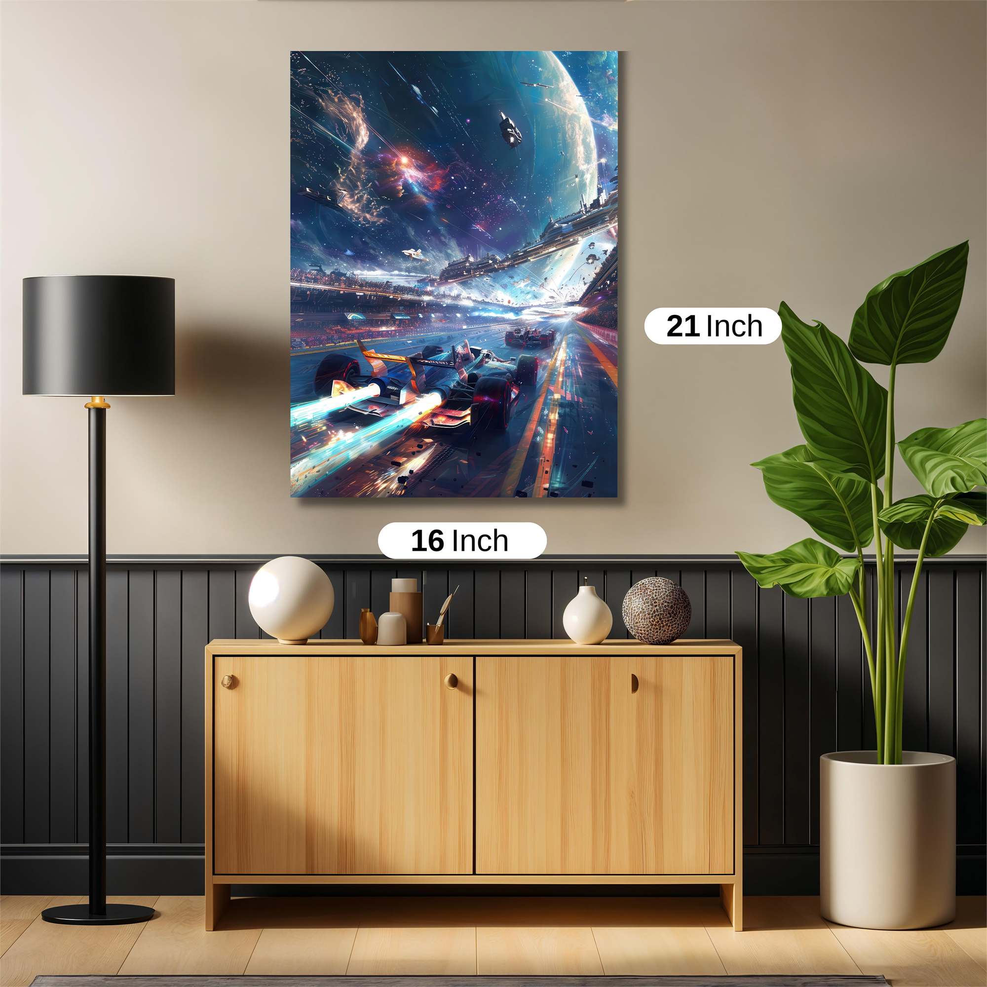 Cosmic Rush Safe Wall Magnetic / M